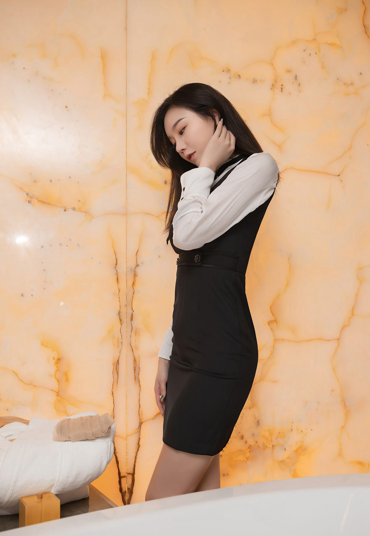 An Ran Maleah - Series Kịch Bản: Bí Thư Gợi Cảm Trong Đồng Phục, Cám Dỗ Tháo Tất, Bộ Ảnh Mới Nhất 2021