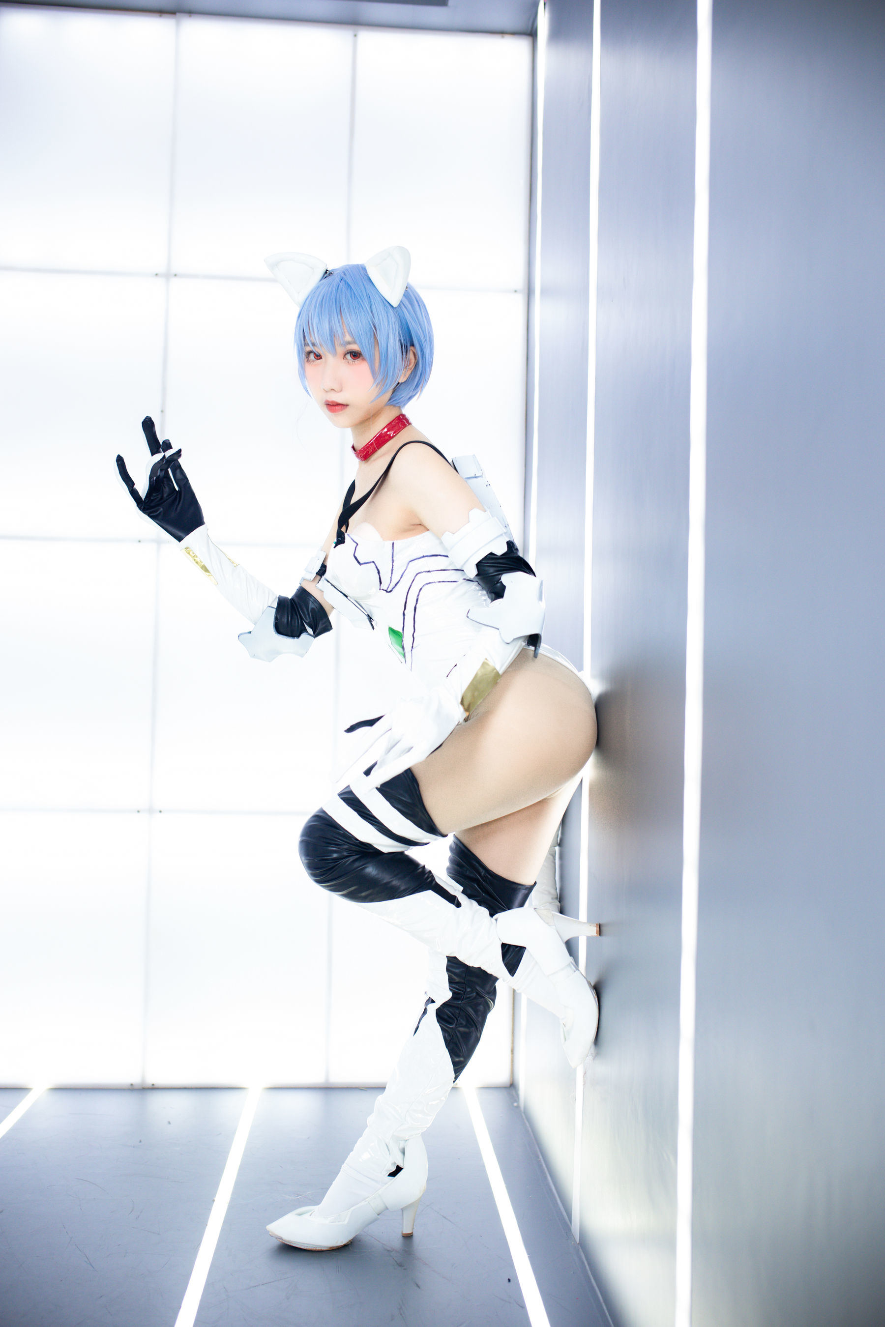 COS Phúc Lợi] Blogger Anime Guo Mie Jiang w - Rei Ayanami