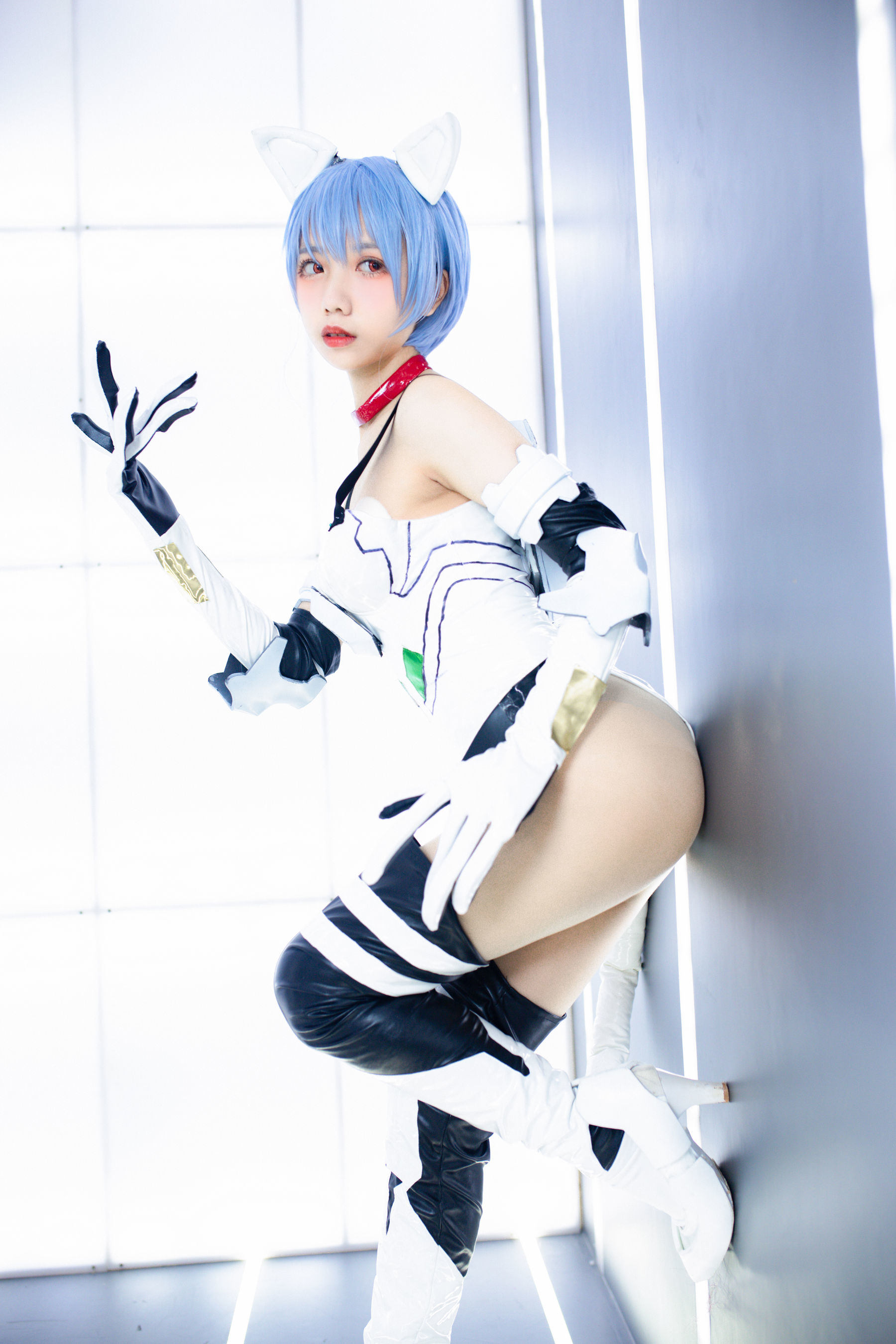 COS Phúc Lợi] Blogger Anime Guo Mie Jiang w - Rei Ayanami