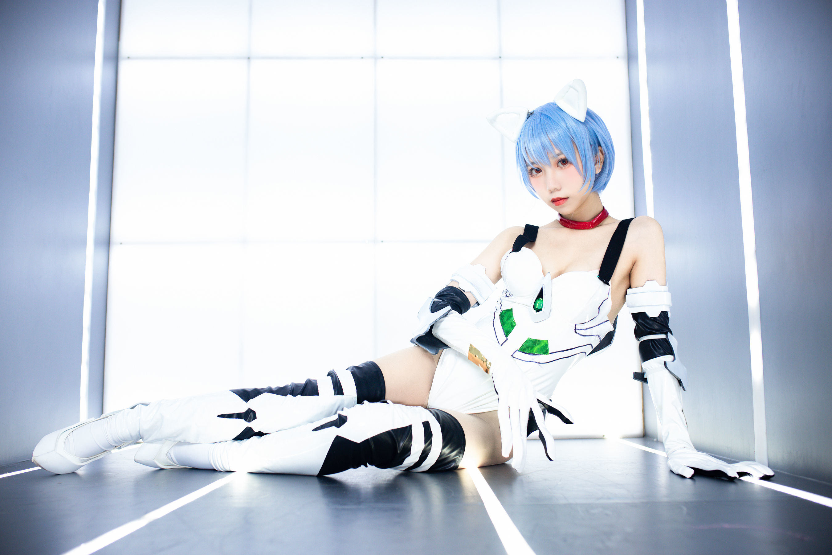 COS Phúc Lợi] Blogger Anime Guo Mie Jiang w - Rei Ayanami