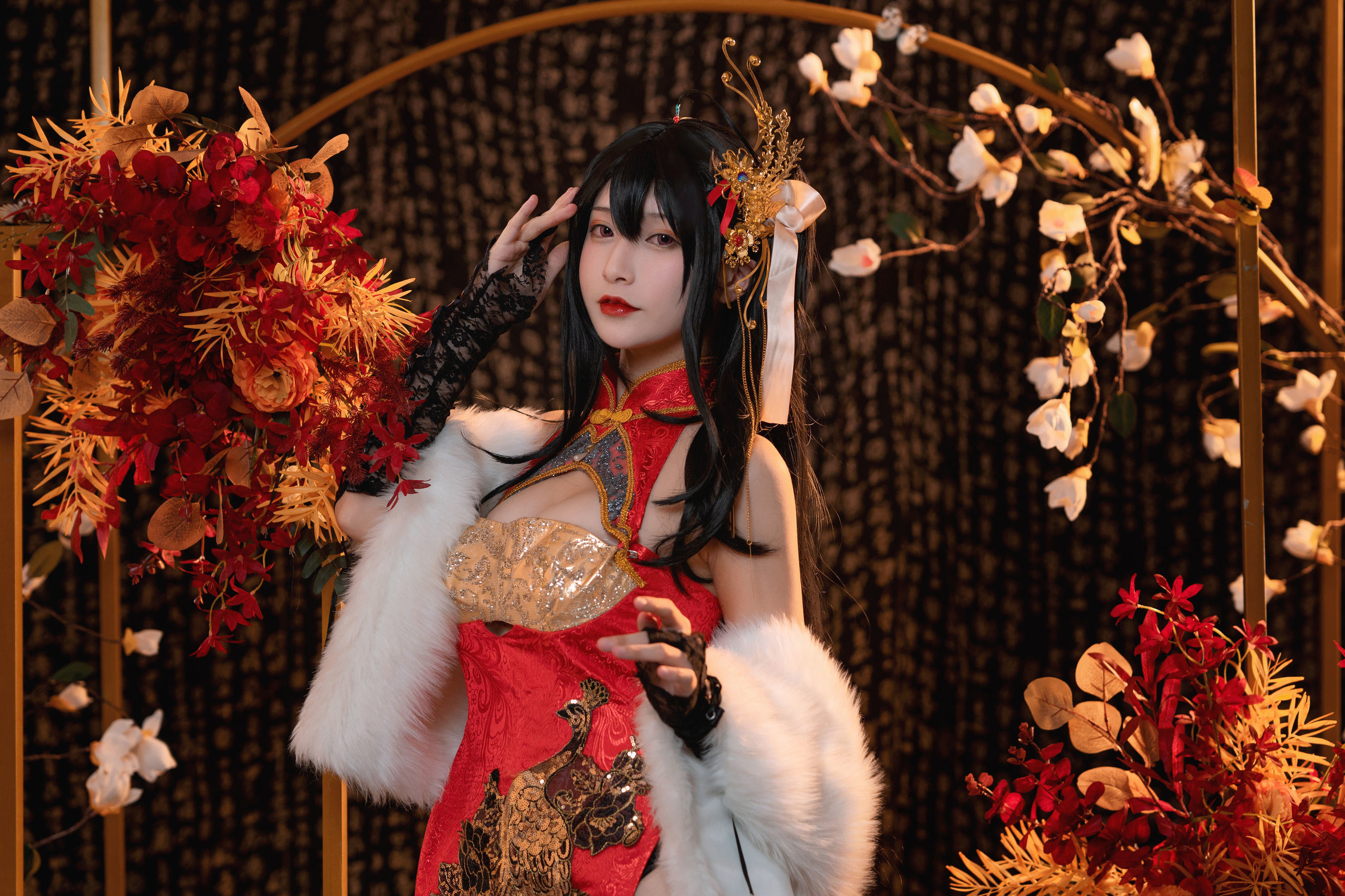 COS Welfare] Anime Blogger Teppanyaki Ghost Dance w - Taihou Cheongsam