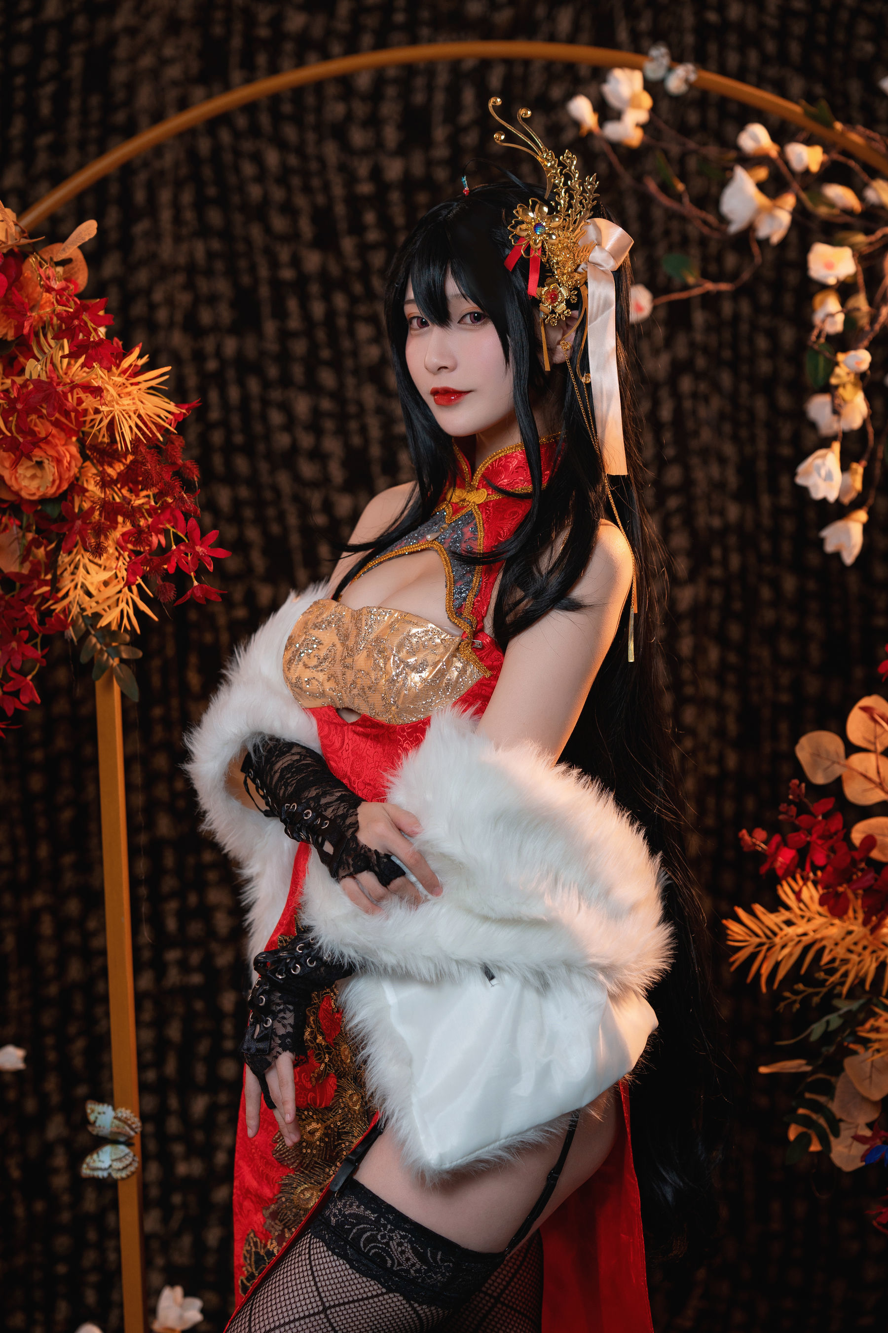 COS Welfare] Anime Blogger Teppanyaki Ghost Dance w - Taihou Cheongsam