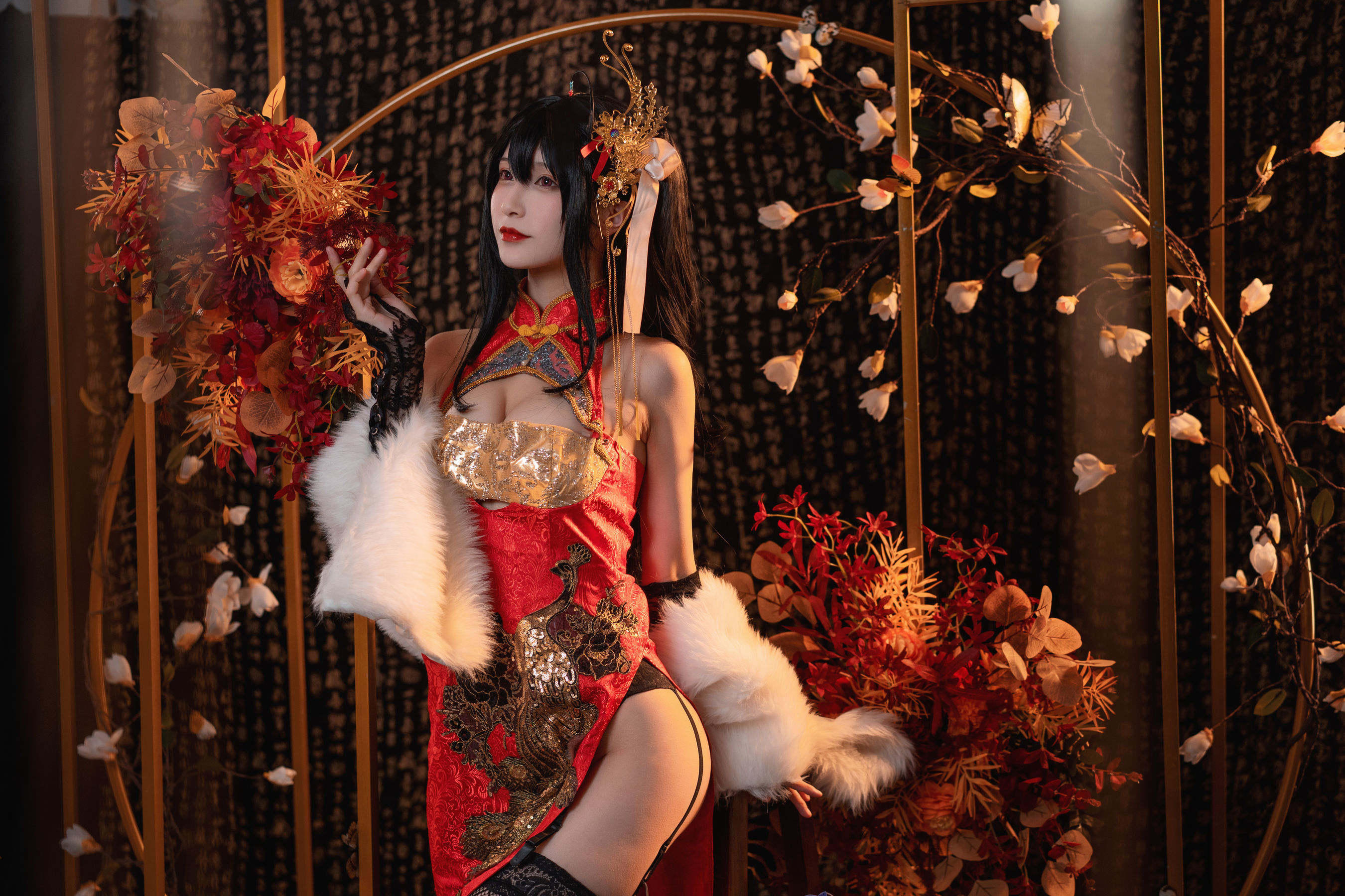 COS Welfare] Anime Blogger Teppanyaki Ghost Dance w - Taihou Cheongsam