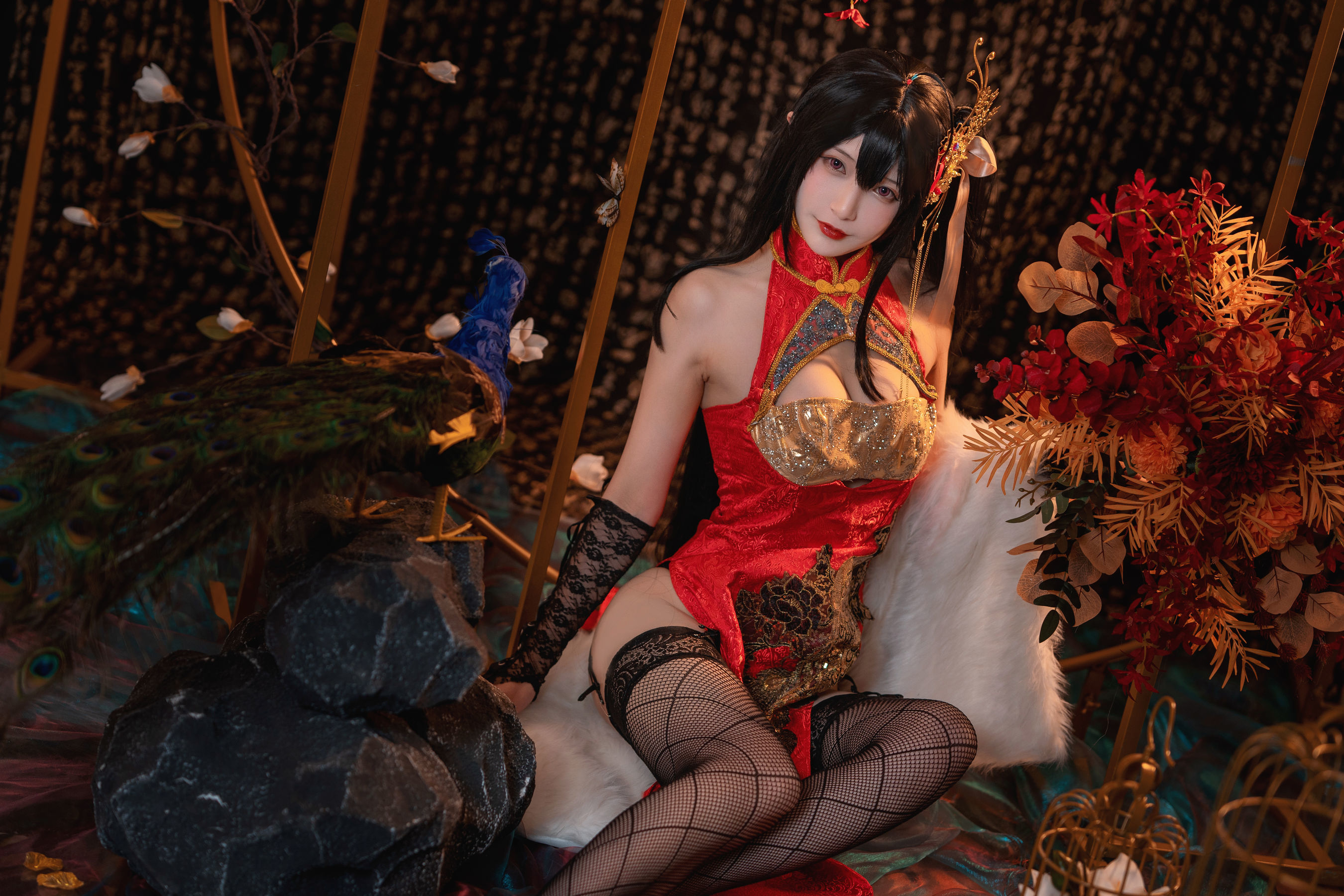 COS Welfare] Anime Blogger Teppanyaki Ghost Dance w - Taihou Cheongsam