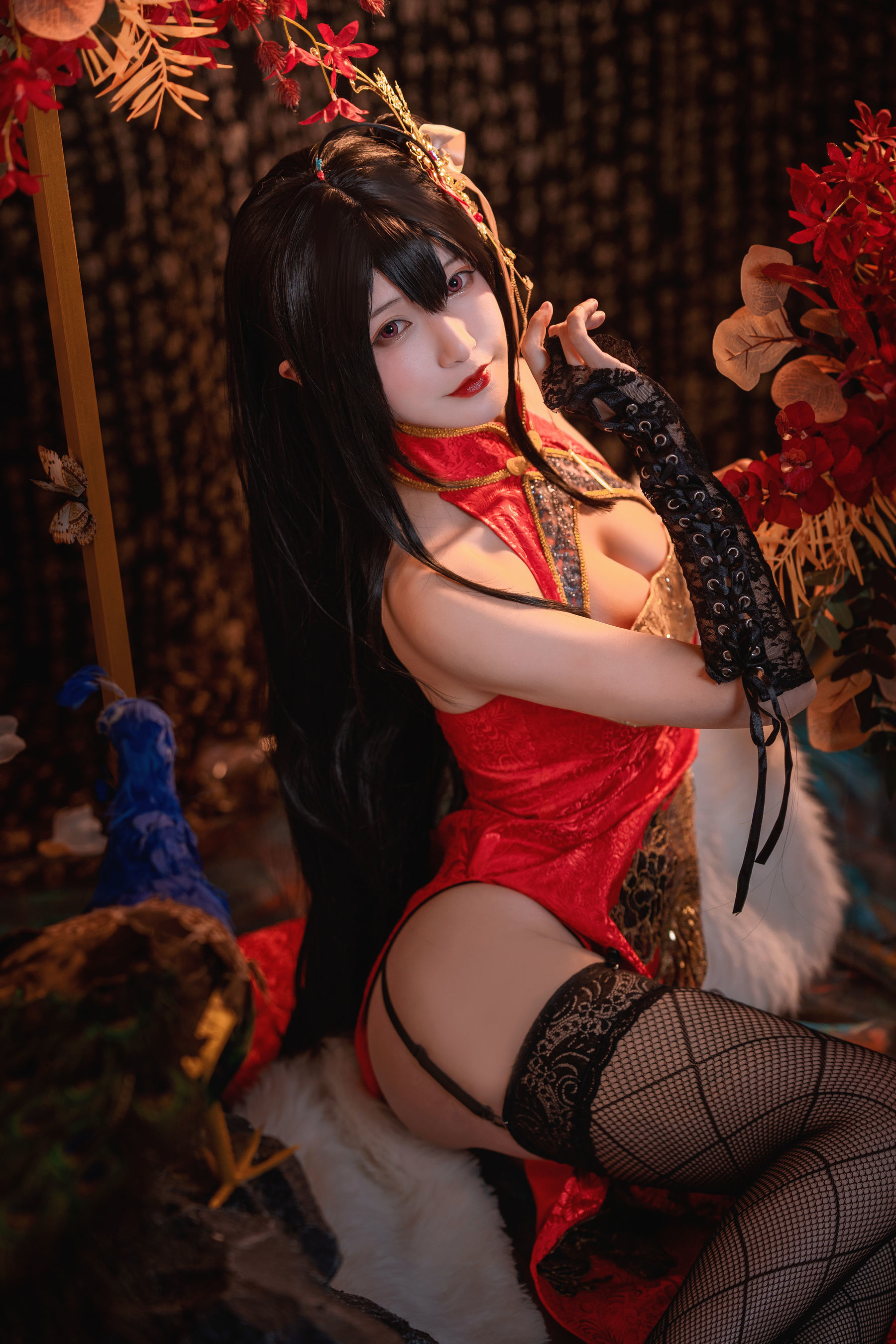 COS Welfare] Anime Blogger Teppanyaki Ghost Dance w - Taihou Cheongsam