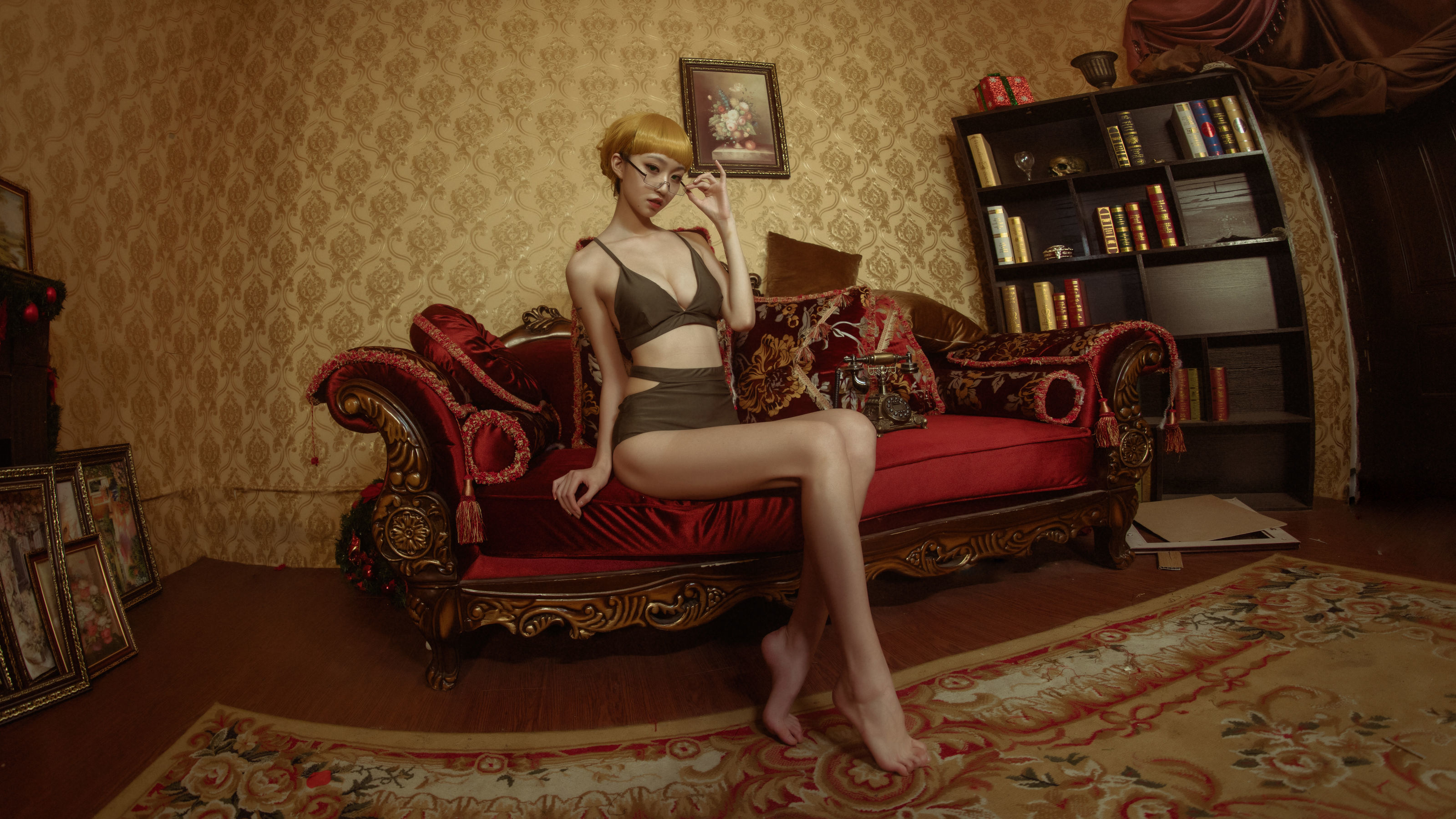 Cosplay Welfare] Cosplay Cute Girl Cang Ji Ju Geng - Hepburn