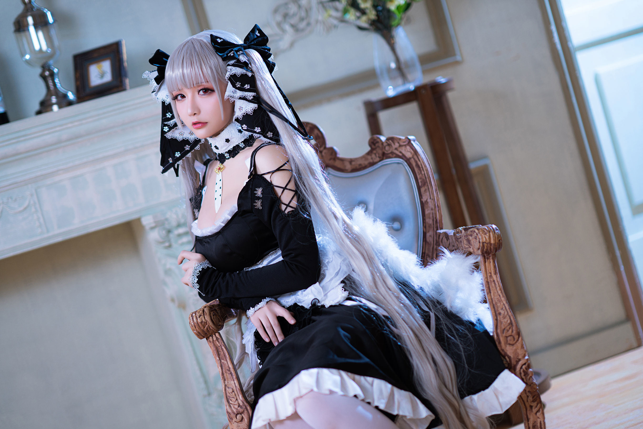 コスプレ福利] Coserさん星之遅遅 - R-Maid《可畏》