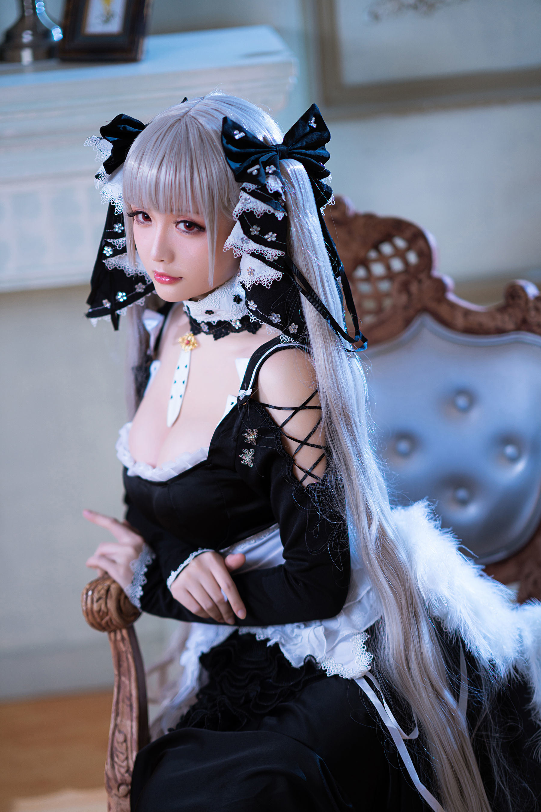 コスプレ福利] Coserさん星之遅遅 - R-Maid《可畏》