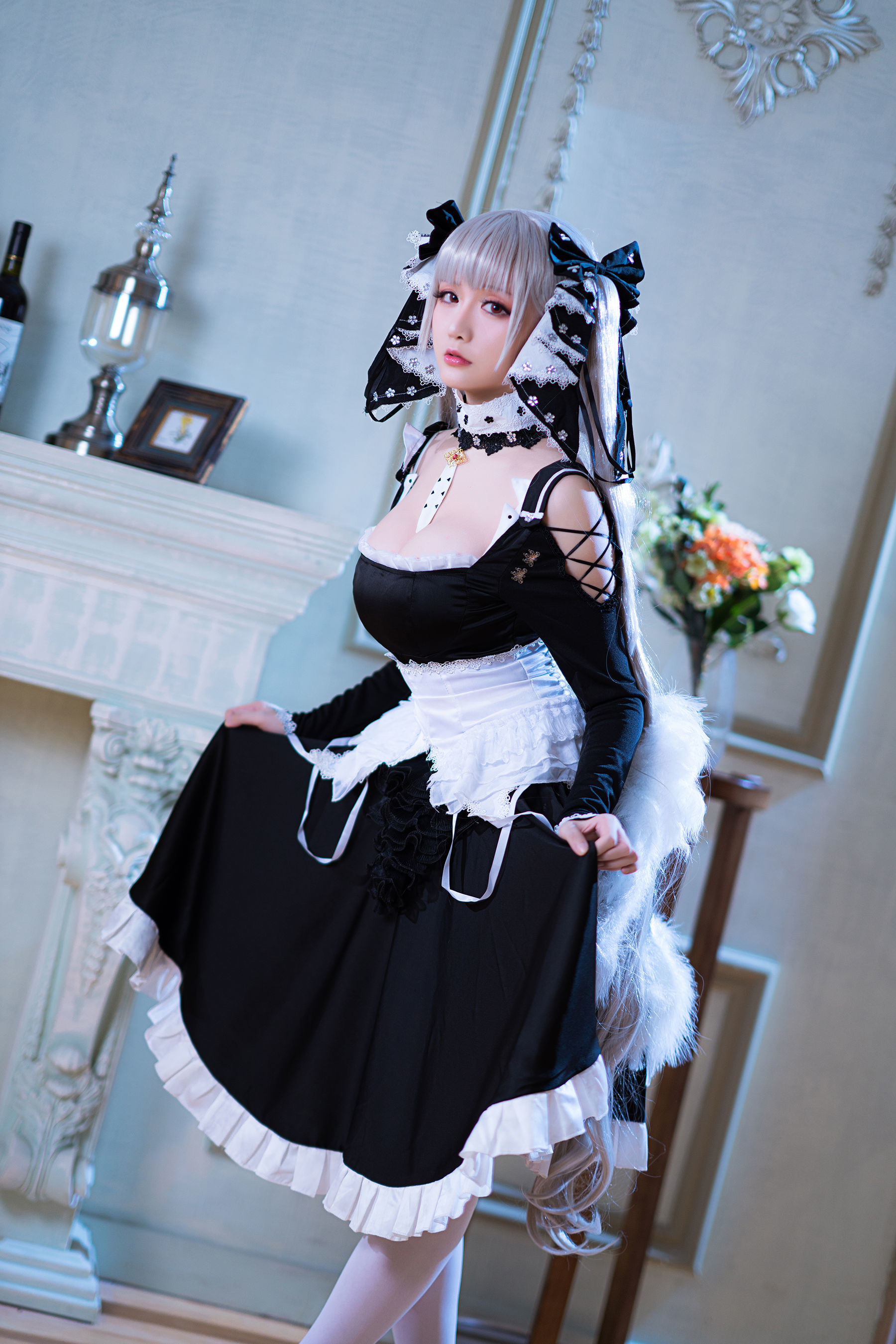 コスプレ福利] Coserさん星之遅遅 - R-Maid《可畏》