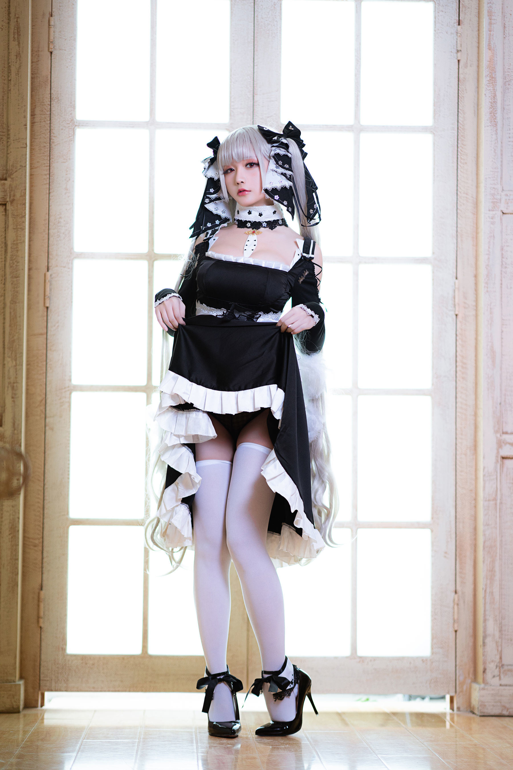 コスプレ福利] Coserさん星之遅遅 - R-Maid《可畏》