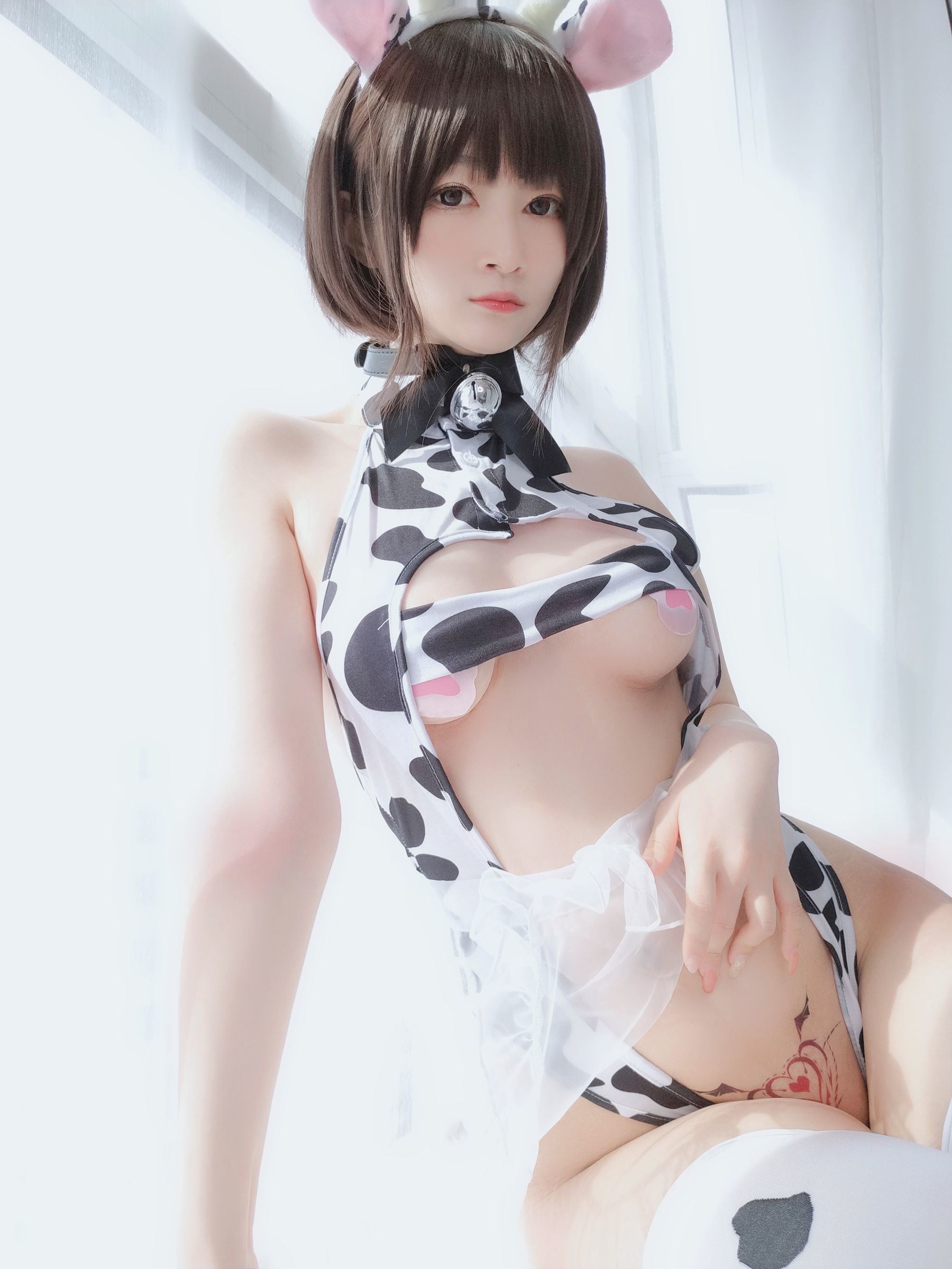 COS Phúc lợi] Coser tiểu thư Bạch ngân - Đáng yêu bò sữa