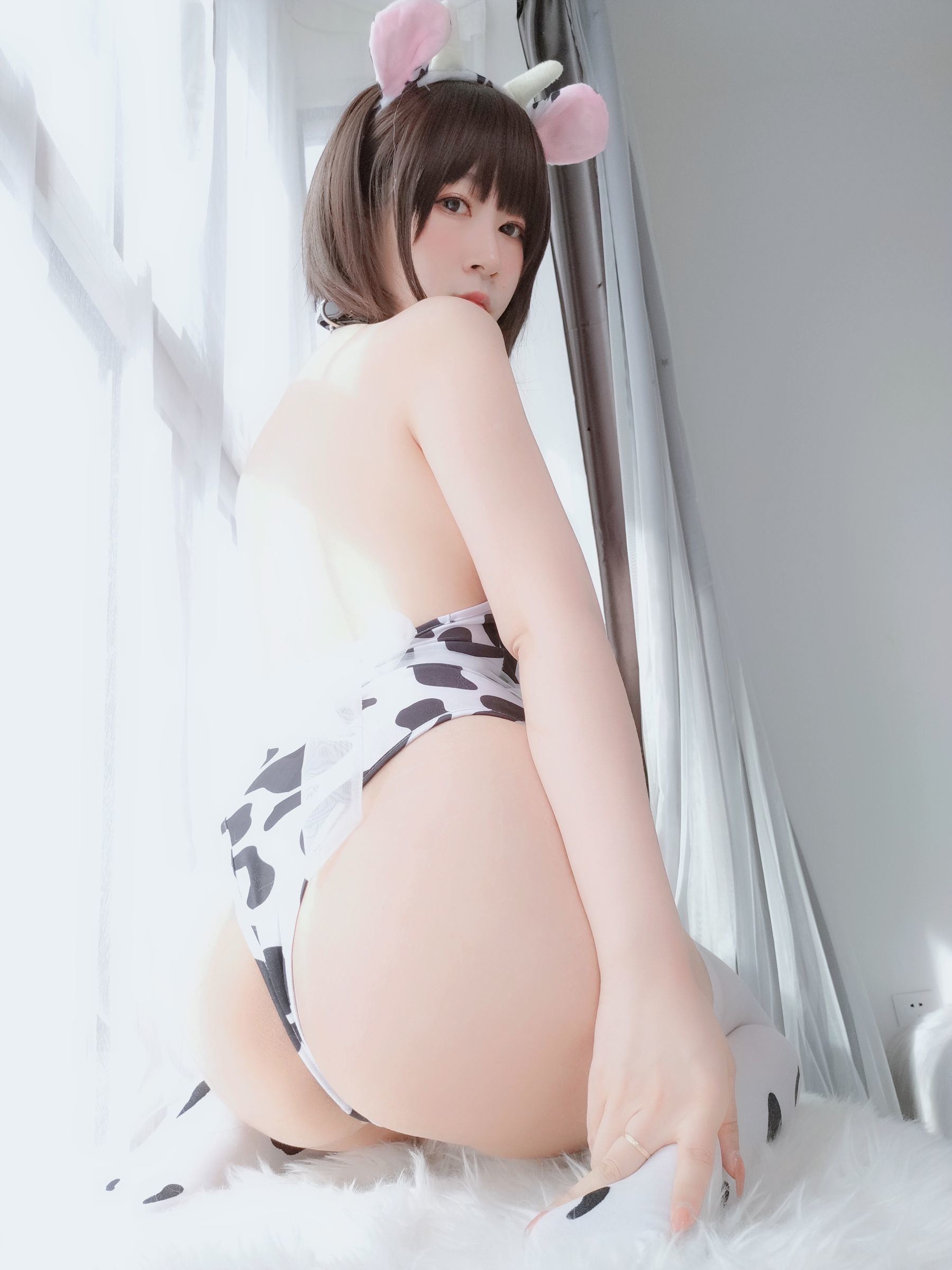コスプレ福利] コサーさん白銀 - 可愛い乳牛
