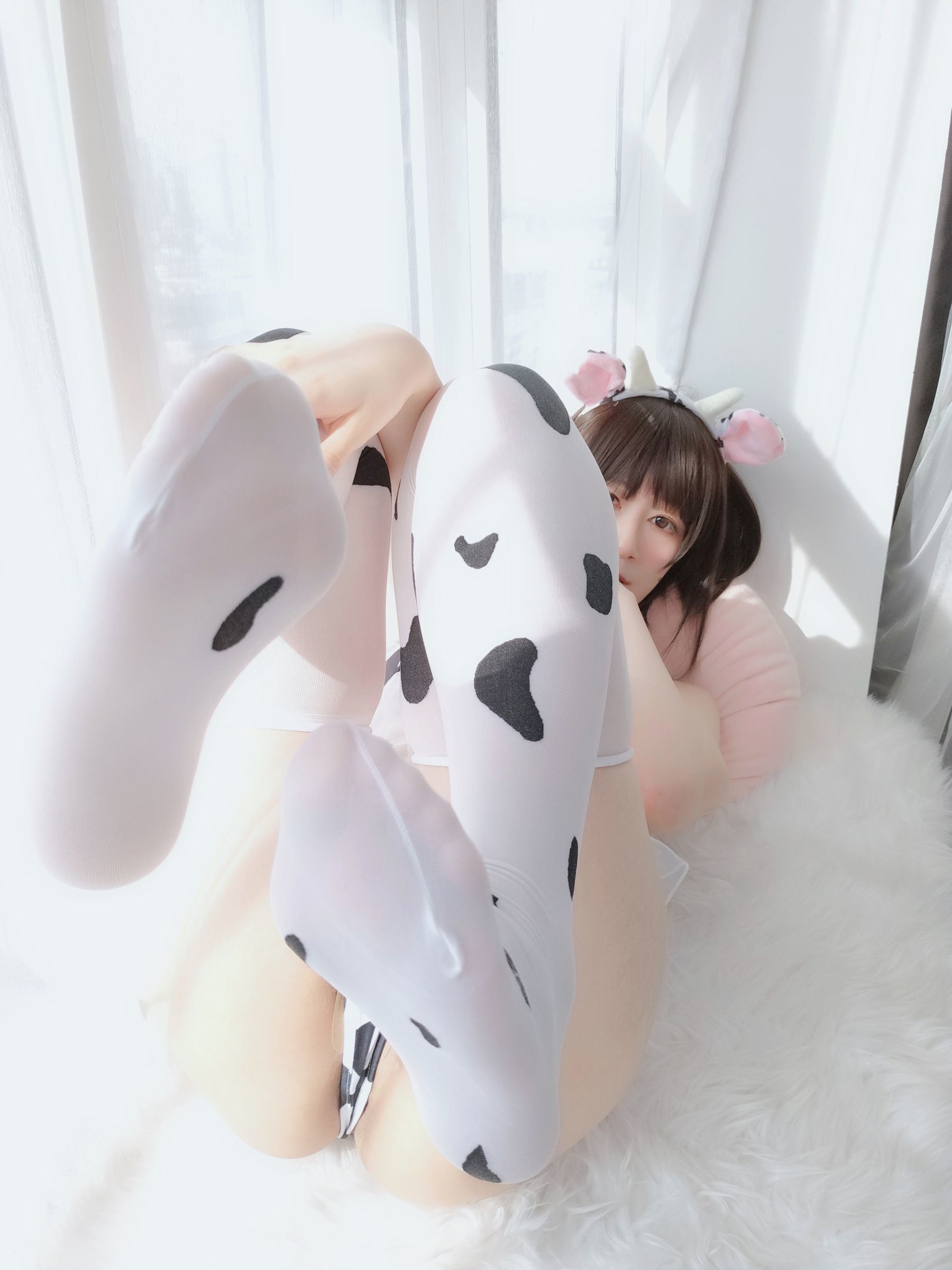 COS Phúc lợi] Coser tiểu thư Bạch ngân - Đáng yêu bò sữa
