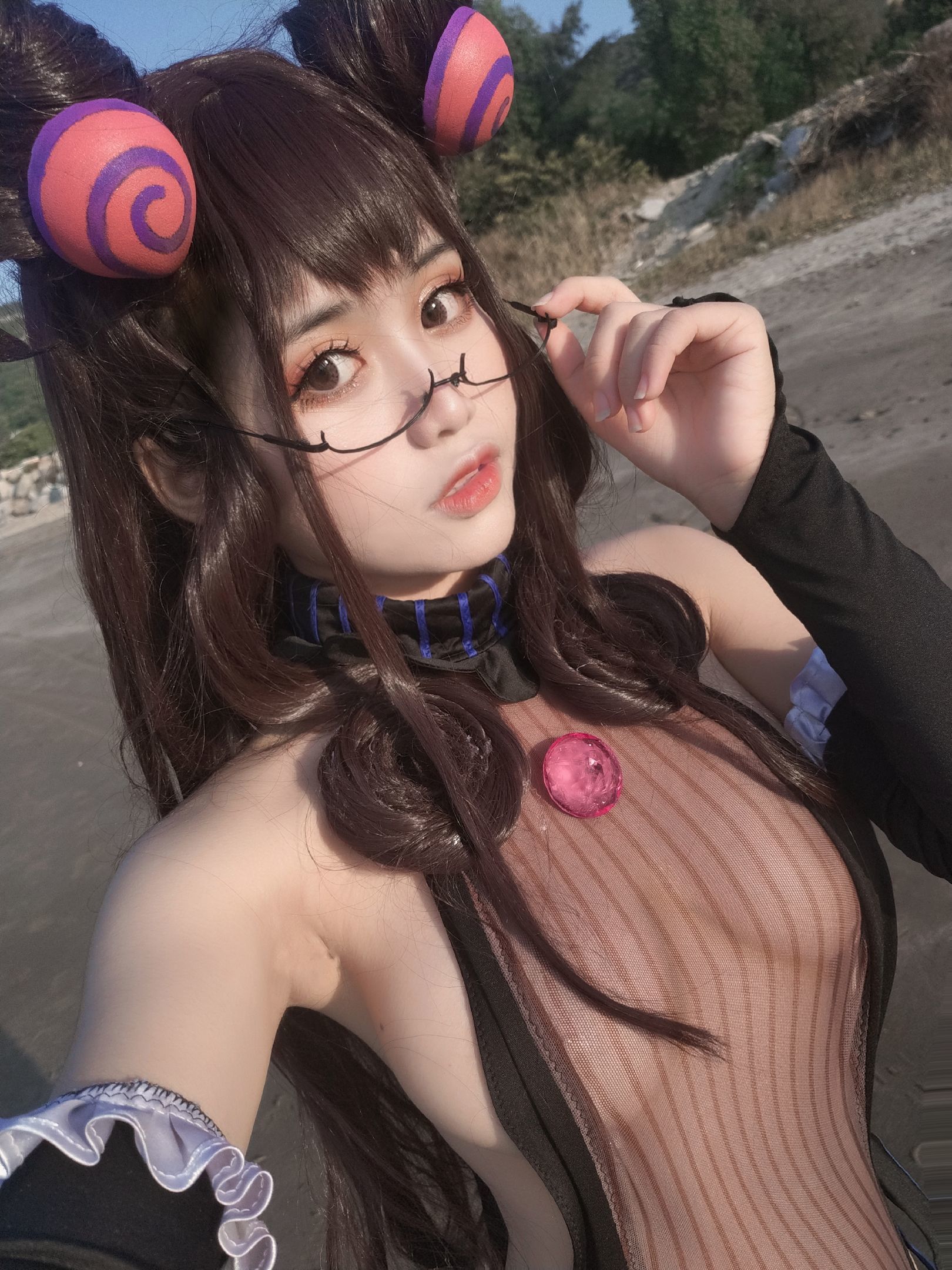 COS Welfare] One Smile Fragrant Seep Photo - Murasaki Shikibu