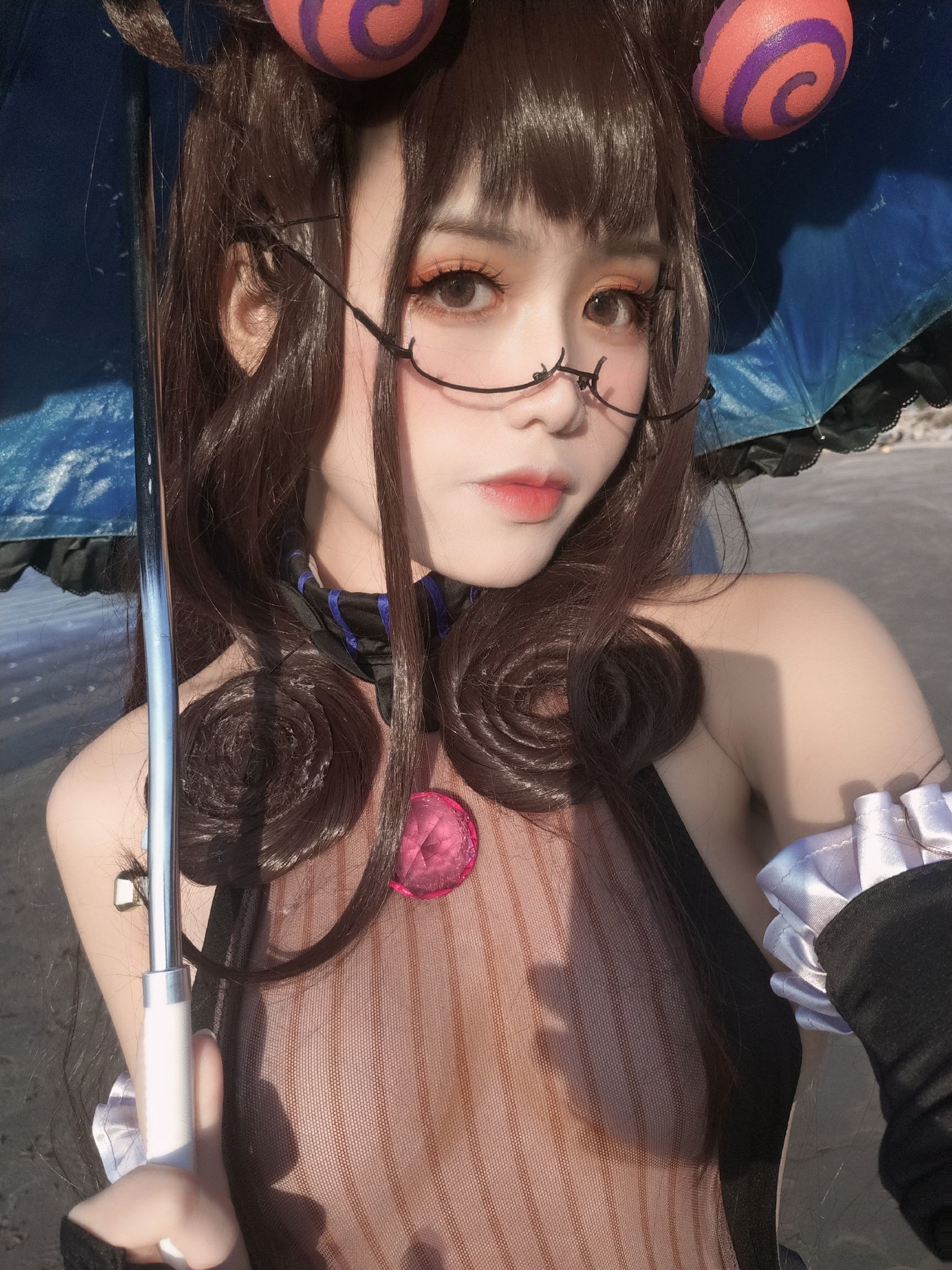 COS Welfare] One Smile Fragrant Seep Photo - Murasaki Shikibu