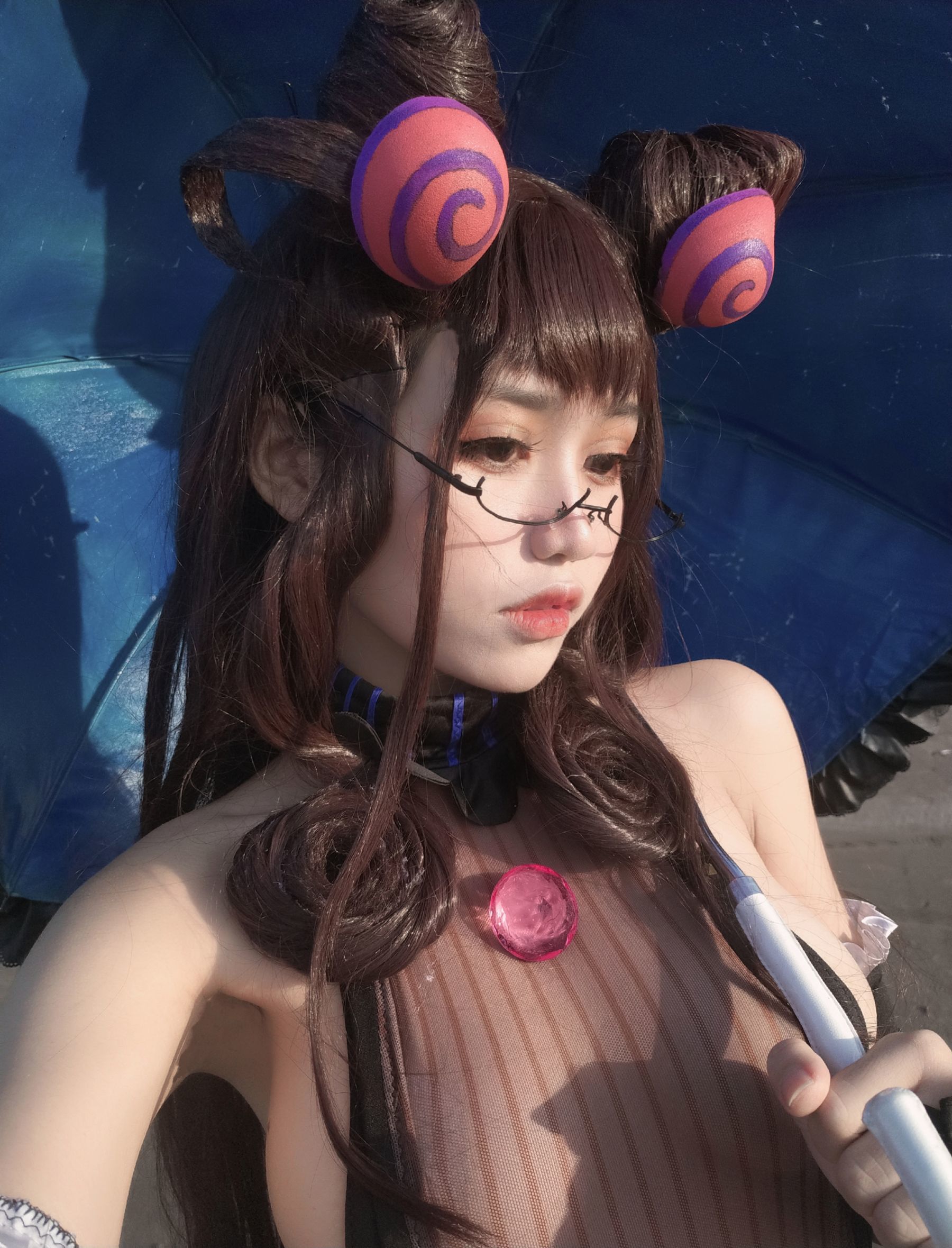COS Welfare] One Smile Fragrant Seep Photo - Murasaki Shikibu