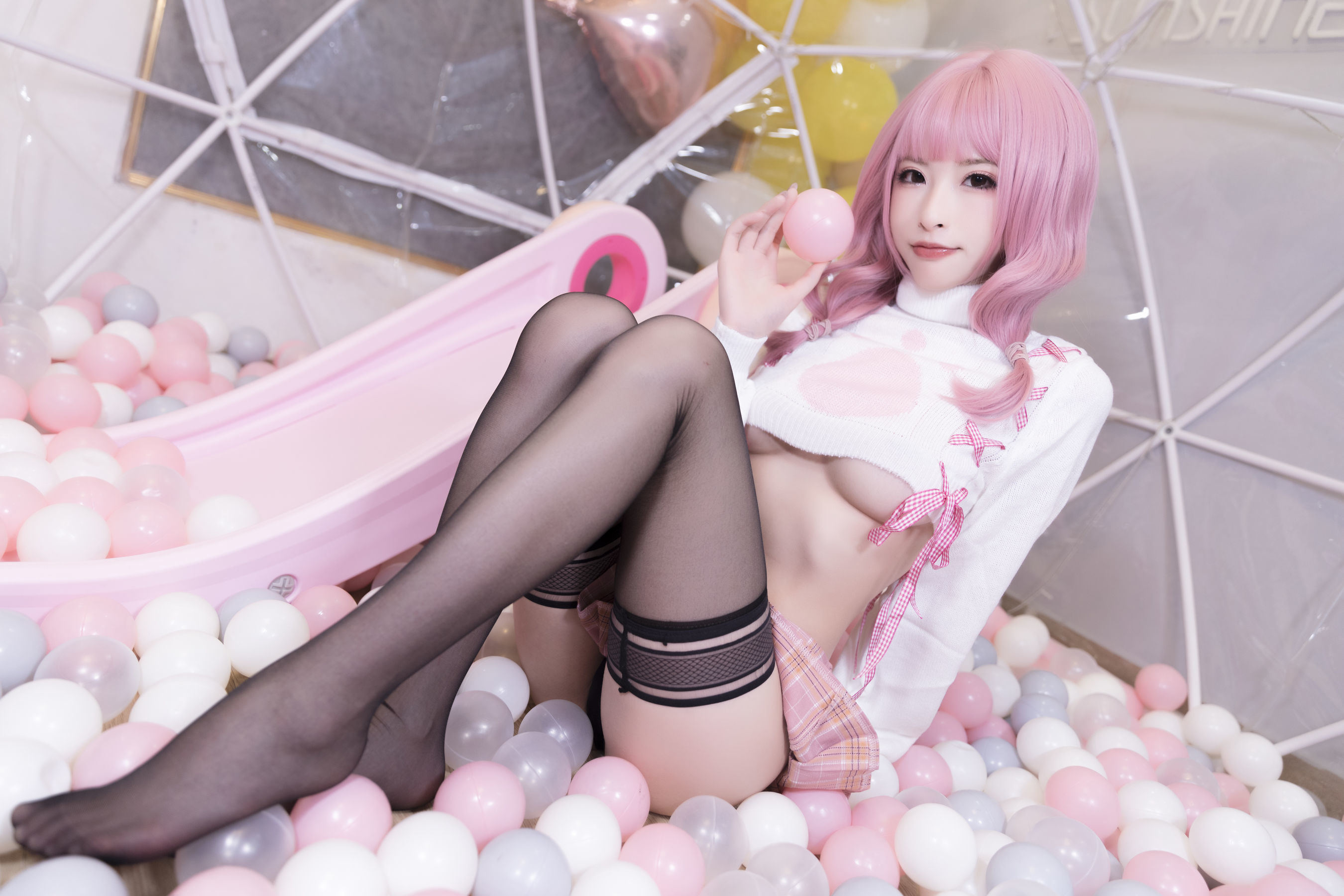 COS Benefits] Stunner Shimizu Yui - Pink Southern Hemisphere
