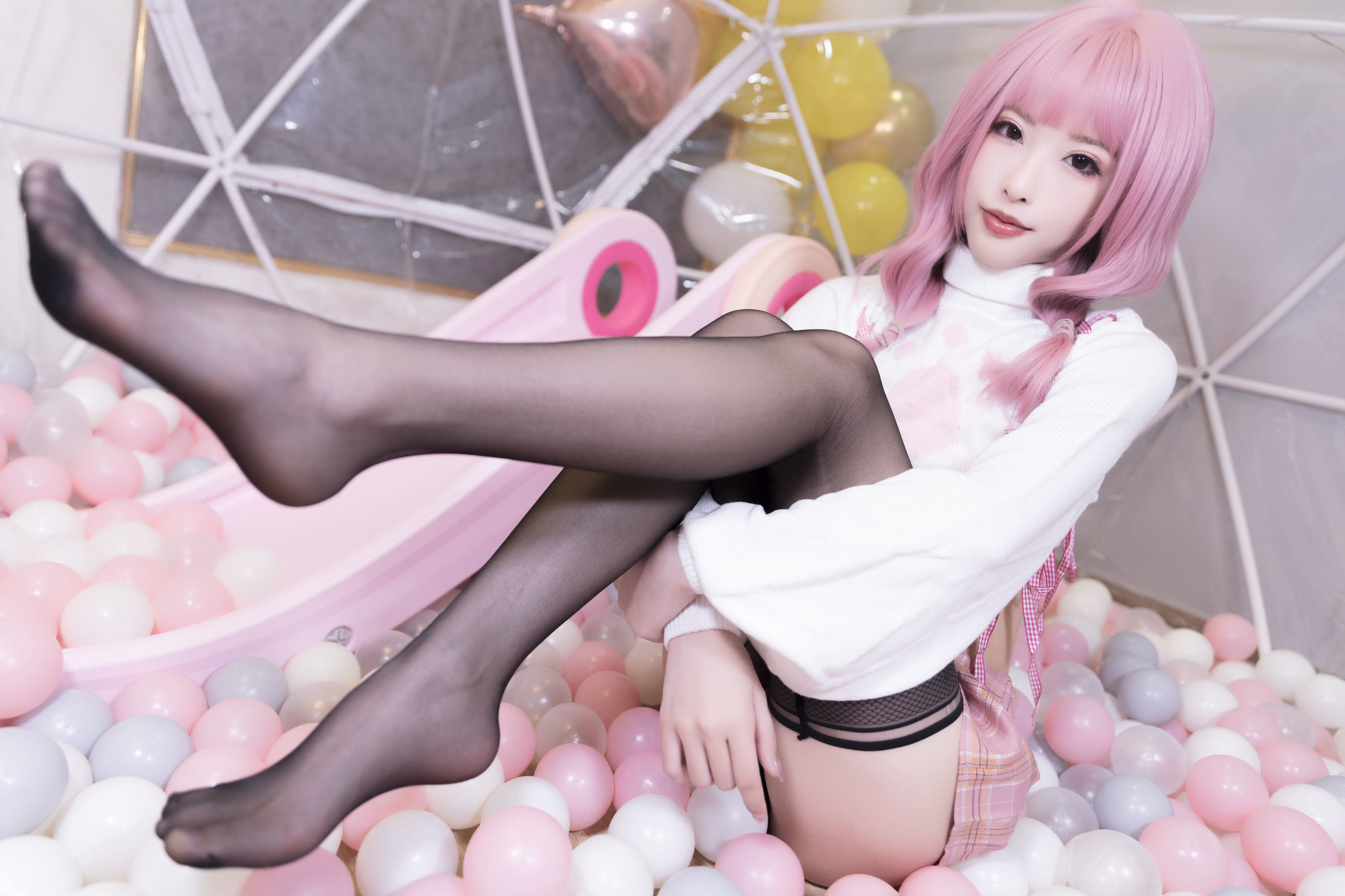 COS Benefits] Stunner Shimizu Yui - Pink Southern Hemisphere