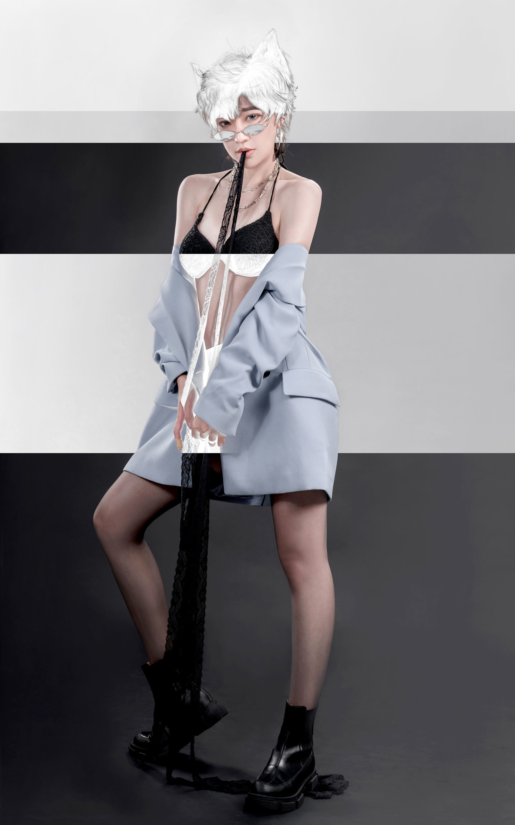 COS Welfare] Long-legged Coser Qing Qing Zi Js & Li Ling - Fox and Wolf
