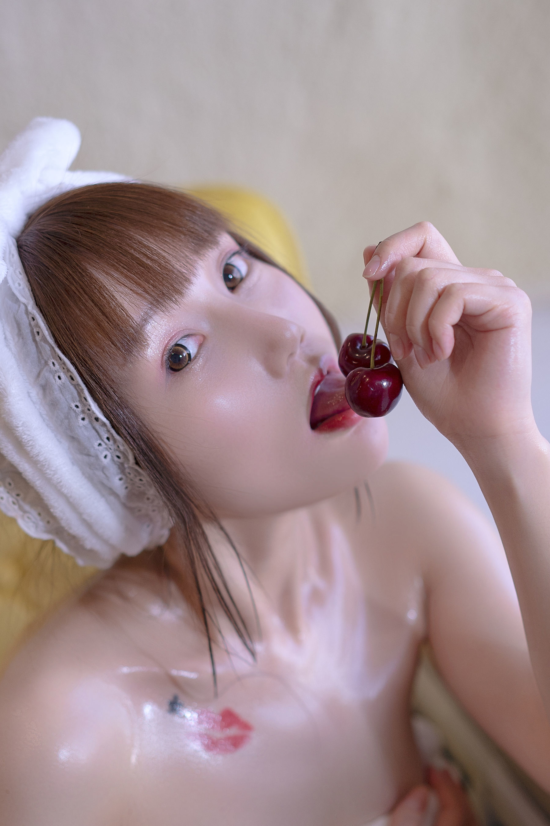 COS Welfare] Cosplay Girl Hoshino Mitu - Spring Day Bubble
