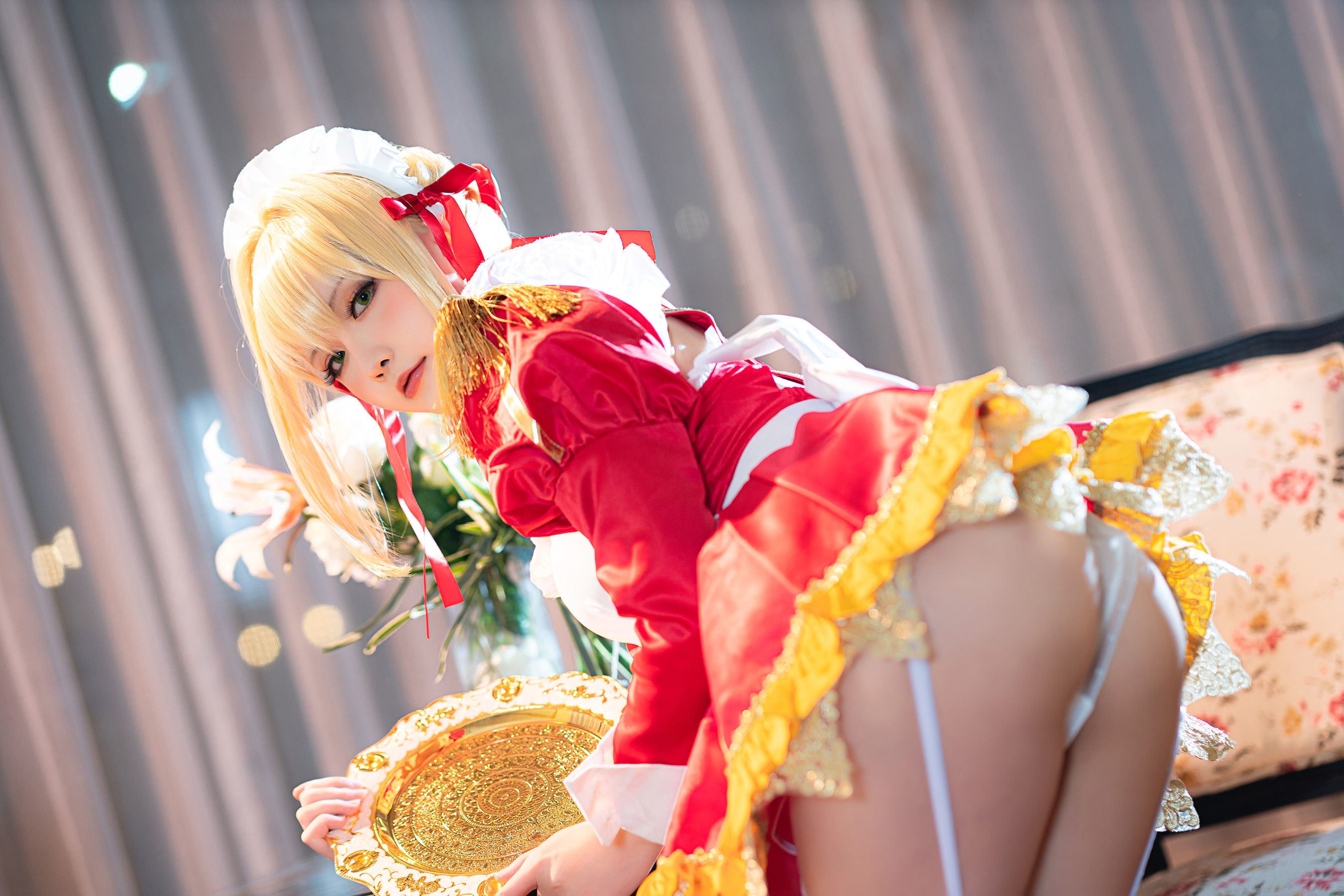 コスプレ福利] コサーお嬢様星の遅遅 - ご主人様《ネロメイド》