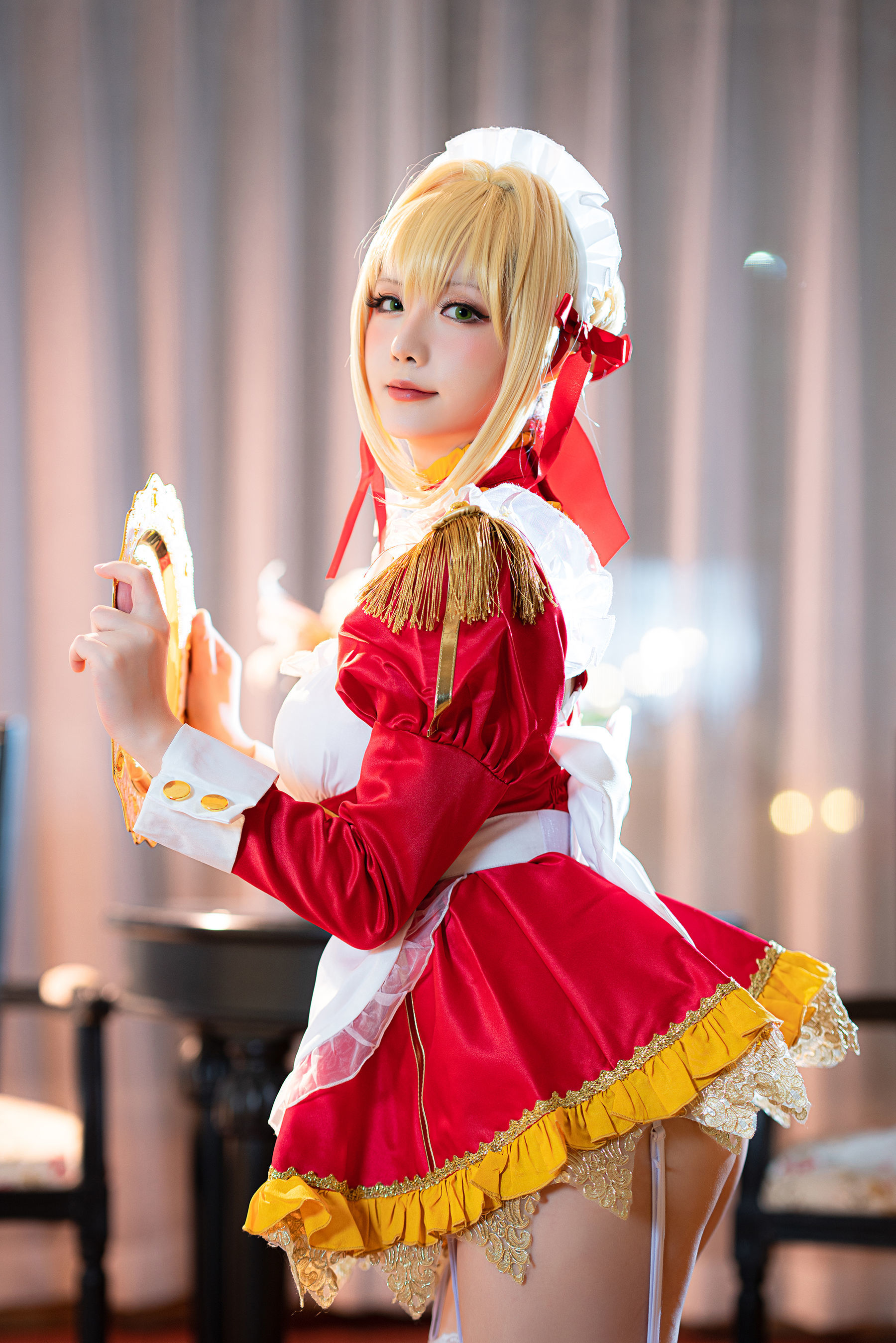 コスプレ福利] コサーお嬢様星の遅遅 - ご主人様《ネロメイド》