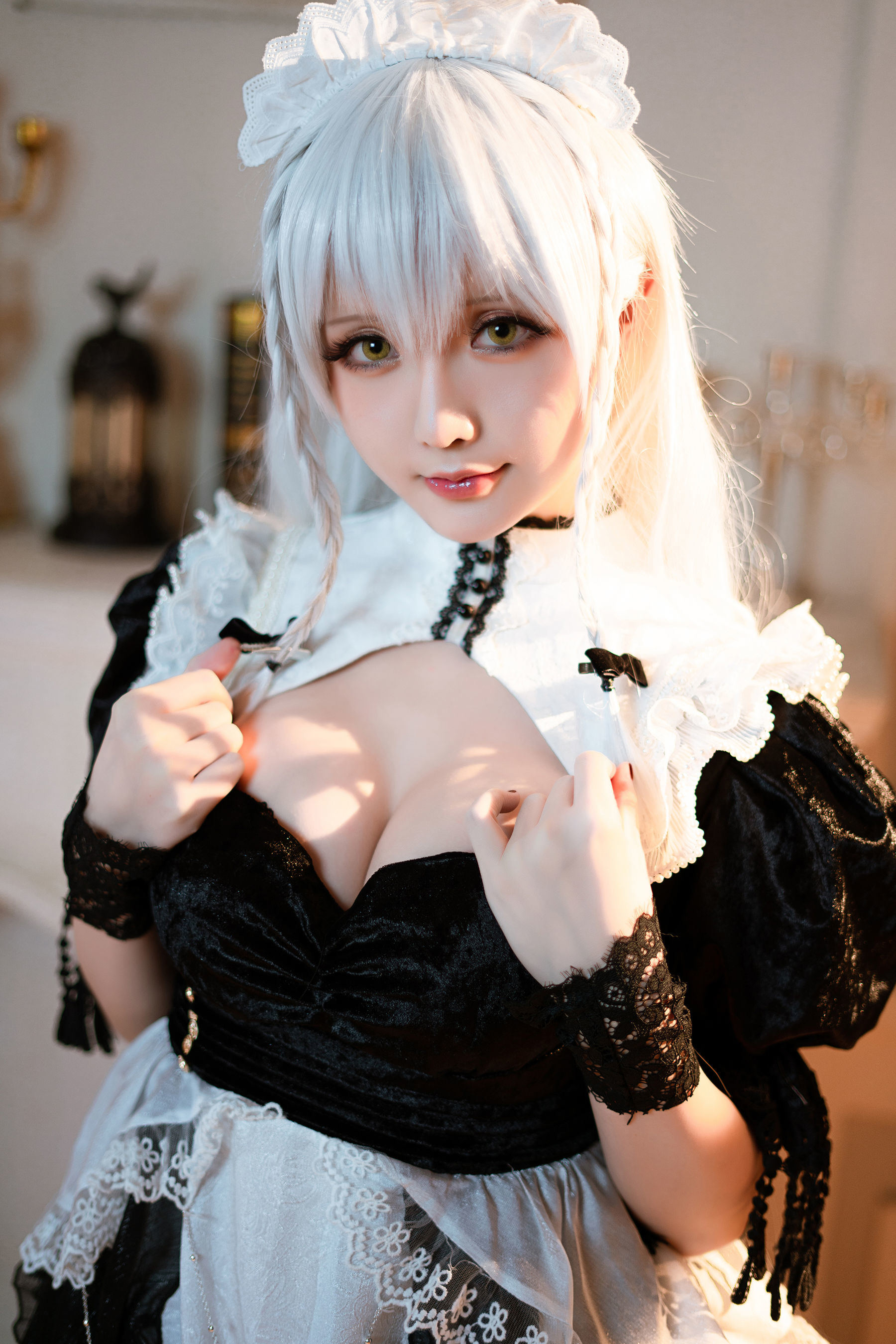[COS福利] Coser小姐姐星之迟迟 - R-Maid《赫敏》