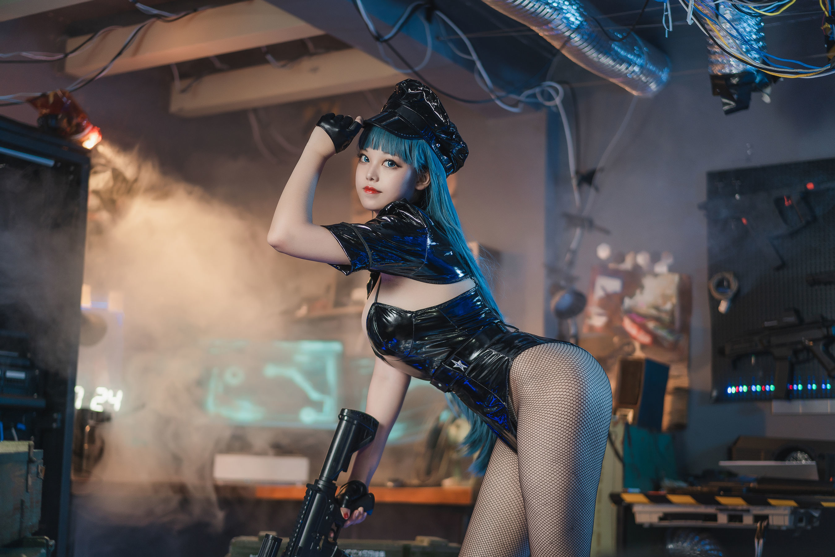 Cosplay Welfare] Moe-style Miss Honey Cat Qiu - Policewoman 2