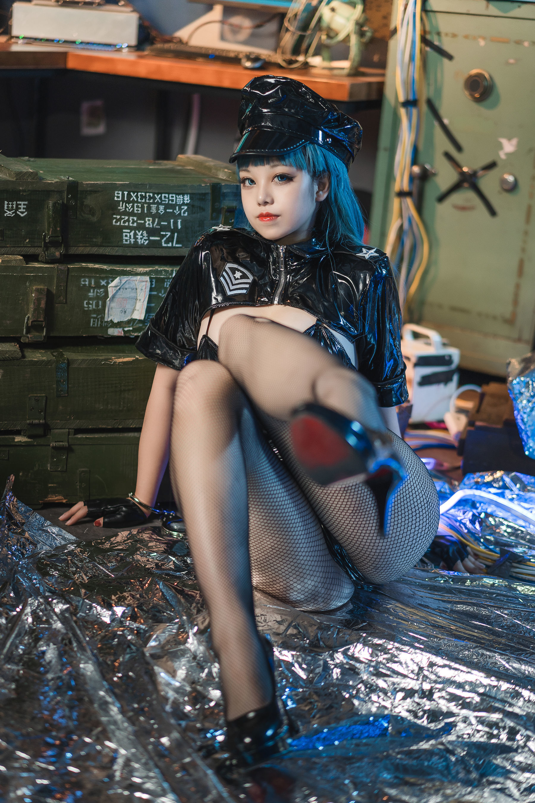 Cosplay Welfare] Moe-style Miss Honey Cat Qiu - Policewoman 2