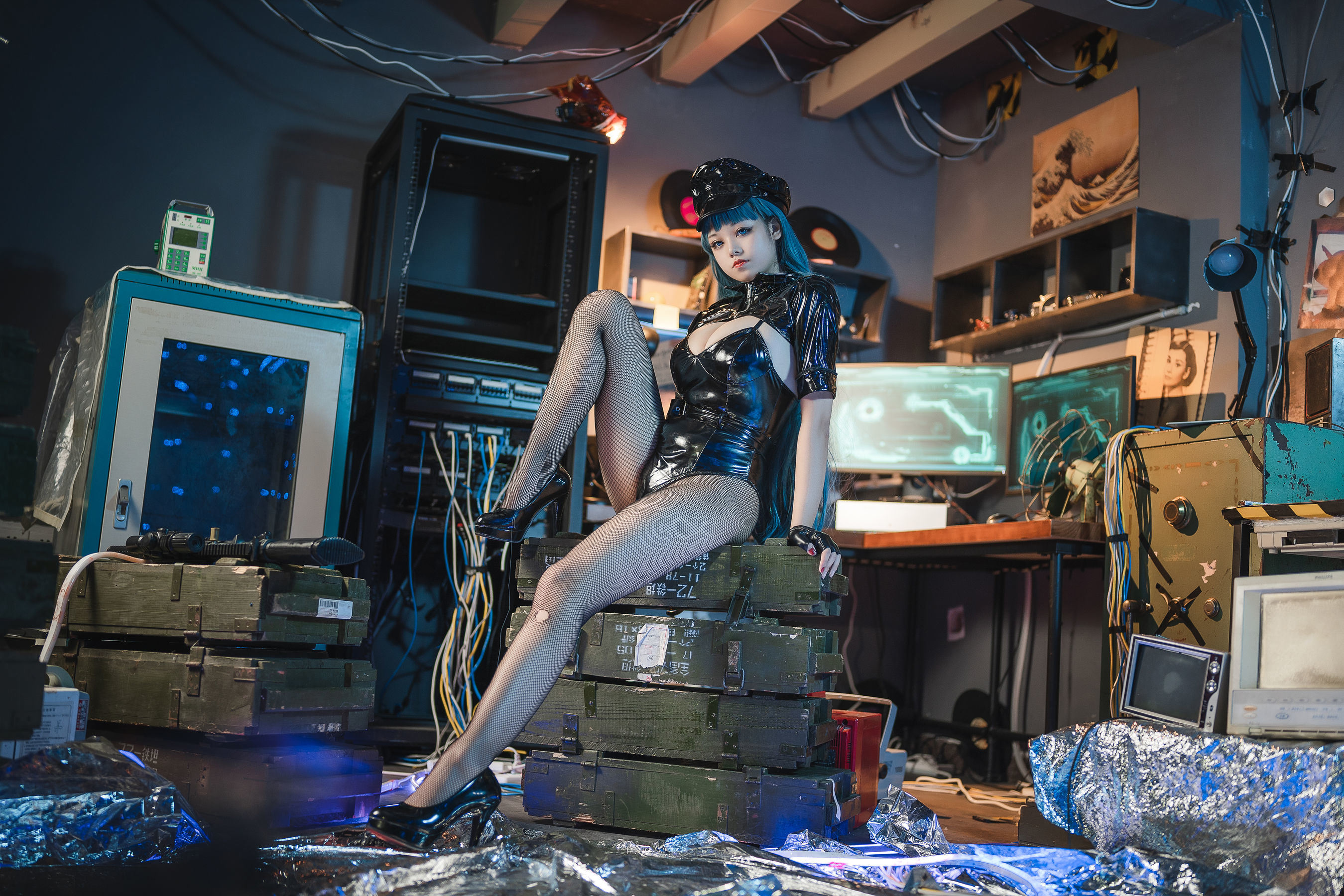 Cosplay Welfare] Moe-style Miss Honey Cat Qiu - Policewoman 2