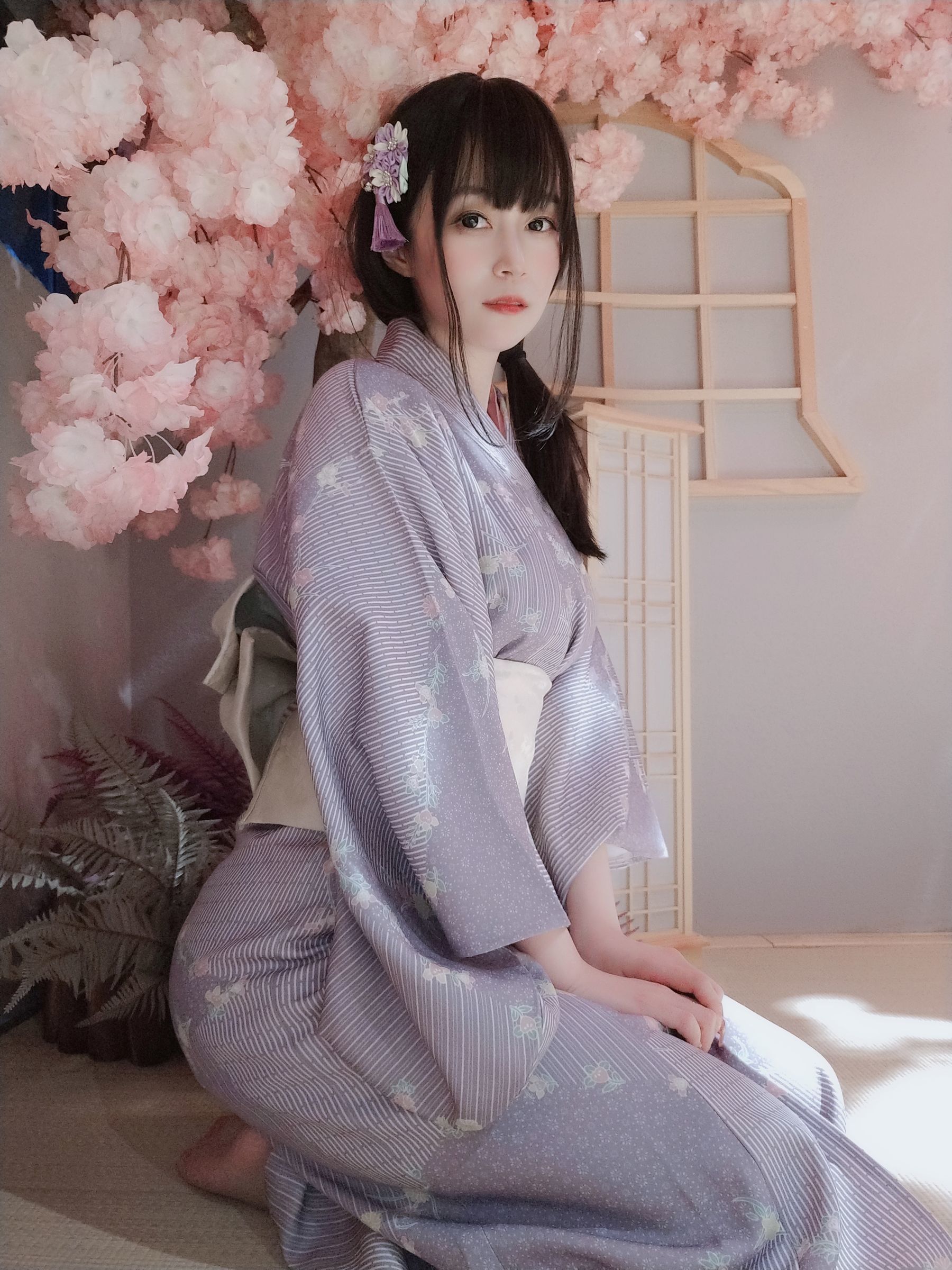 コスプレイ福利] コサーお姉さん白銀 - 女性浴場(上)