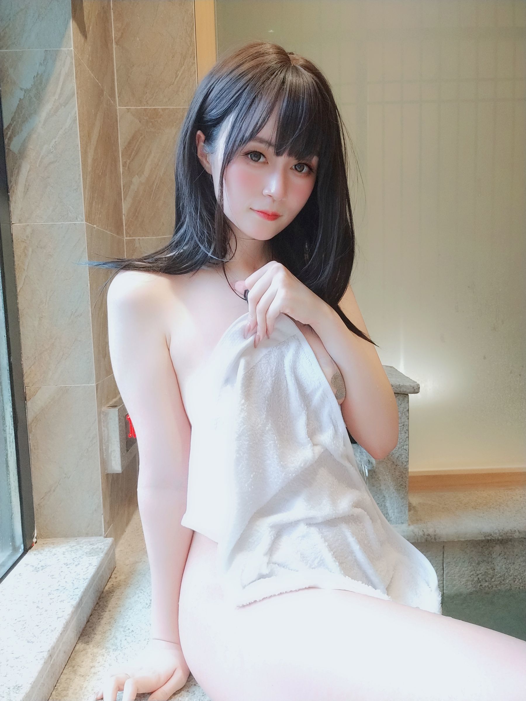 COSフクリ] Coserさん白銀 - 女子浴場(下)