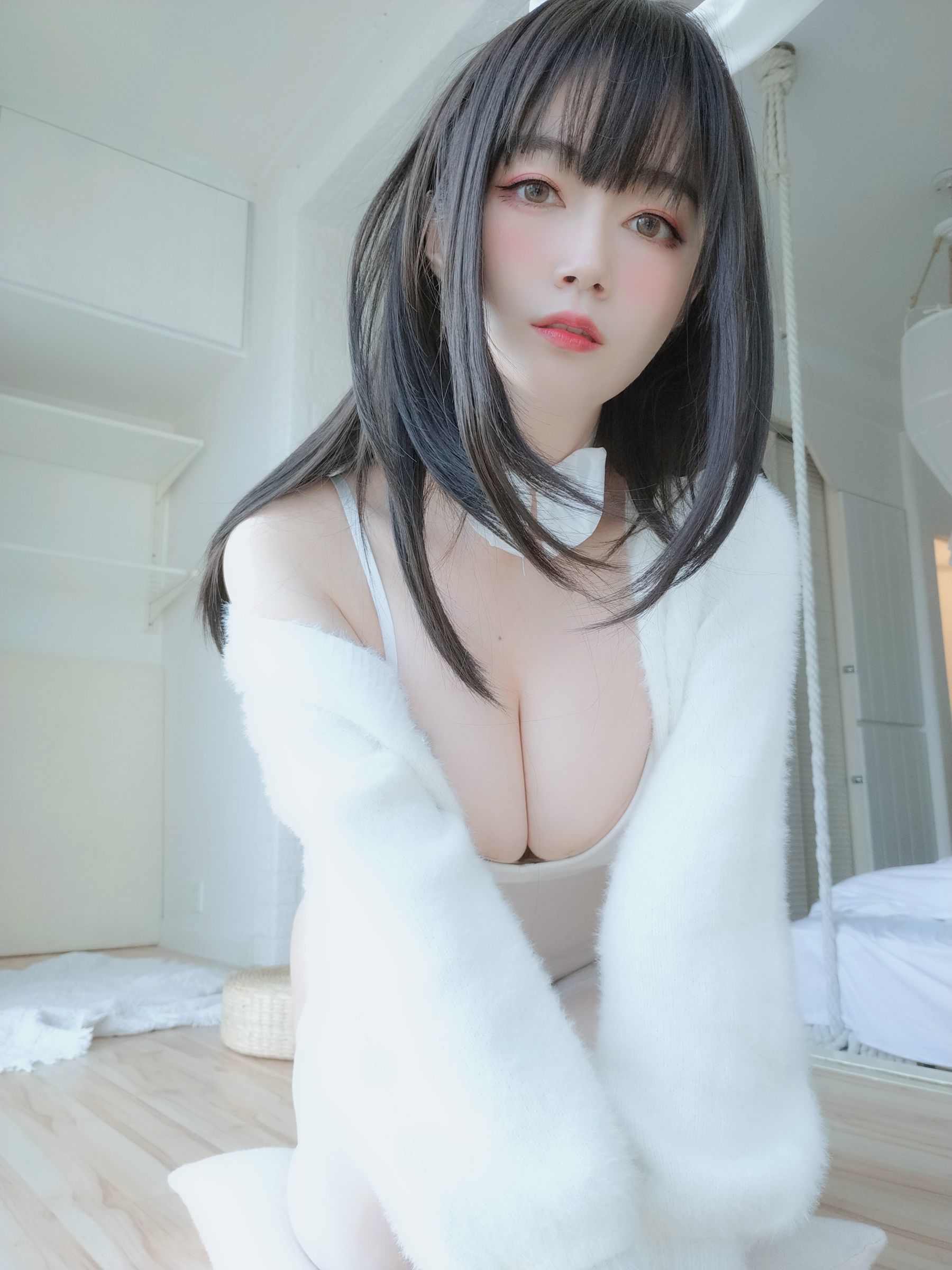 COS Phúc lợi] Coser Chị Bạc - Bạch Tơ Thỏ