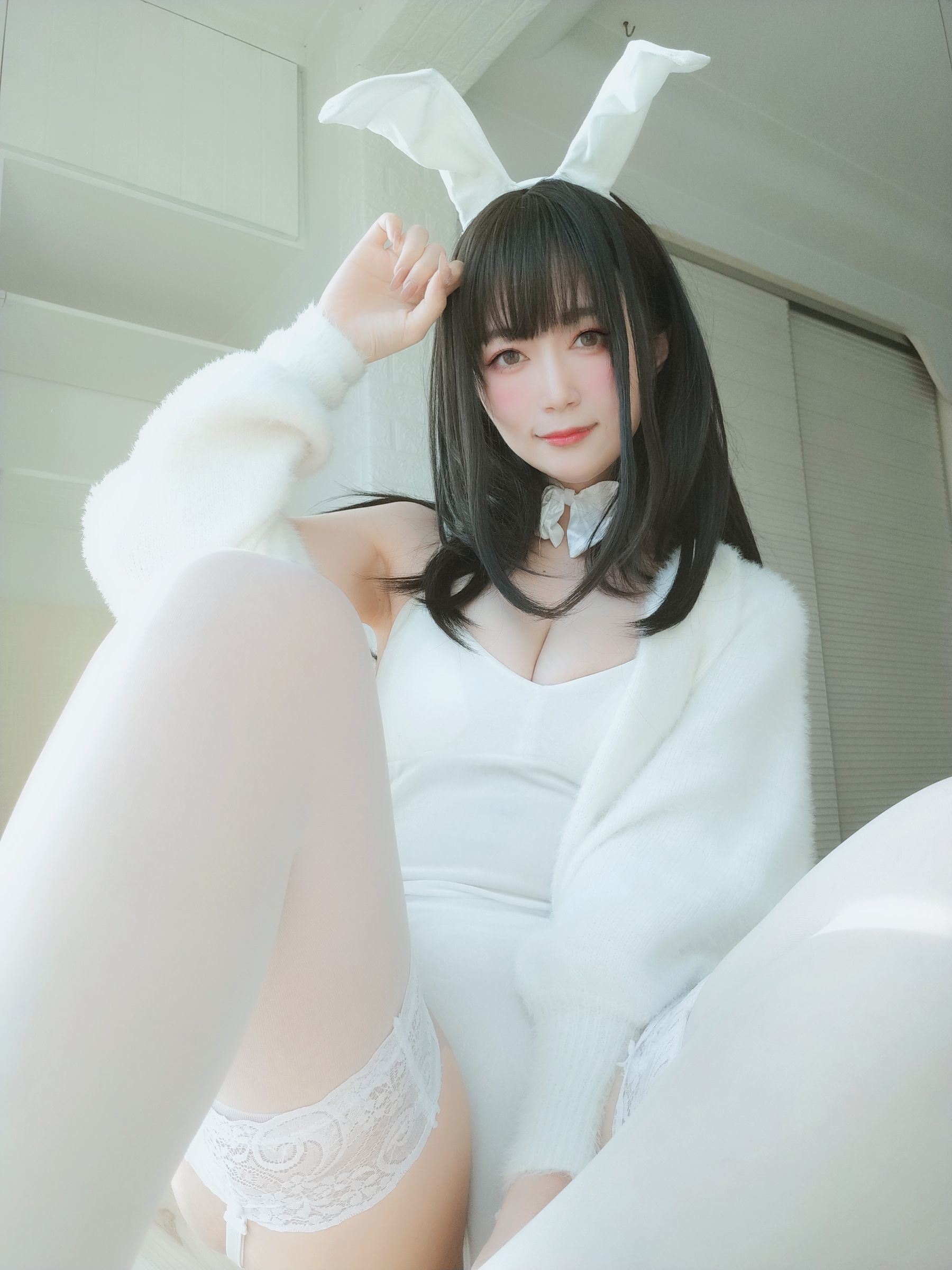 COS สวัสดิการ] Coserน้องสาวเงิน - กระต่ายผ้าขาว