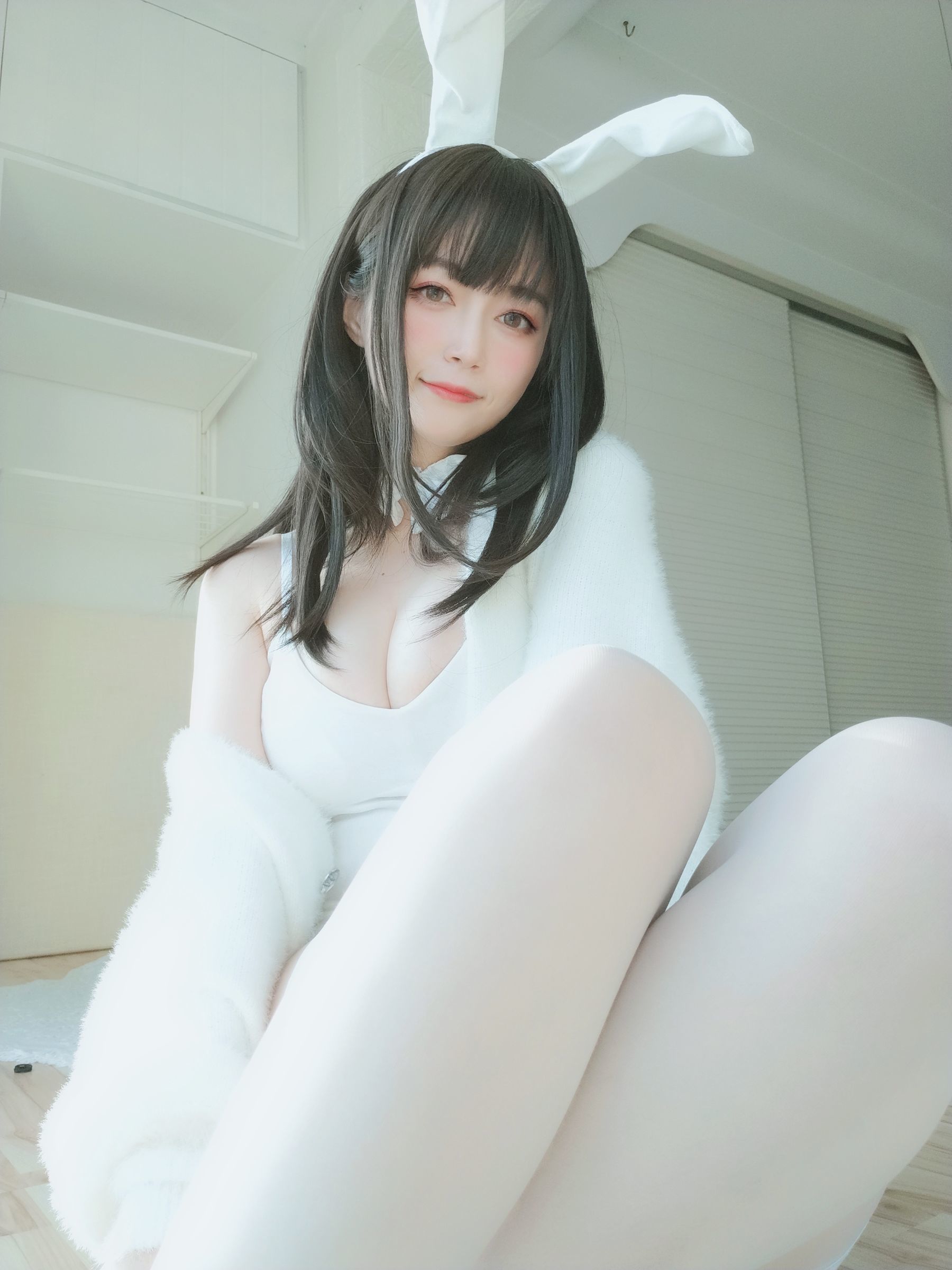 COS สวัสดิการ] Coserน้องสาวเงิน - กระต่ายผ้าขาว