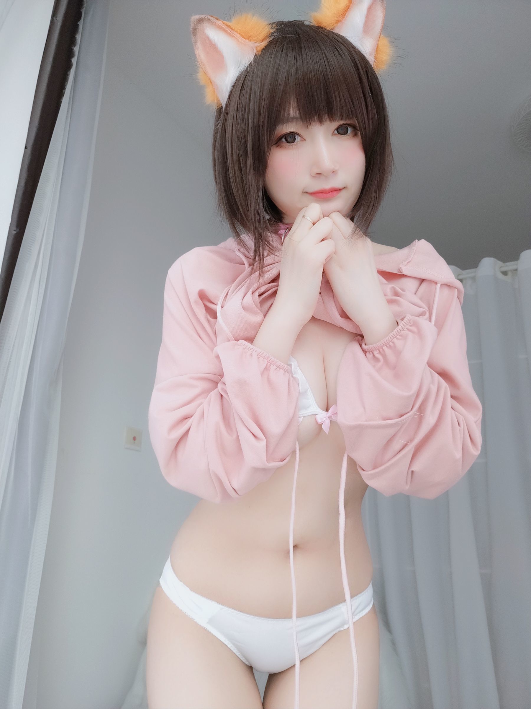 COS Phúc lợi] Coser Cô Bạc - Cáo Hồng