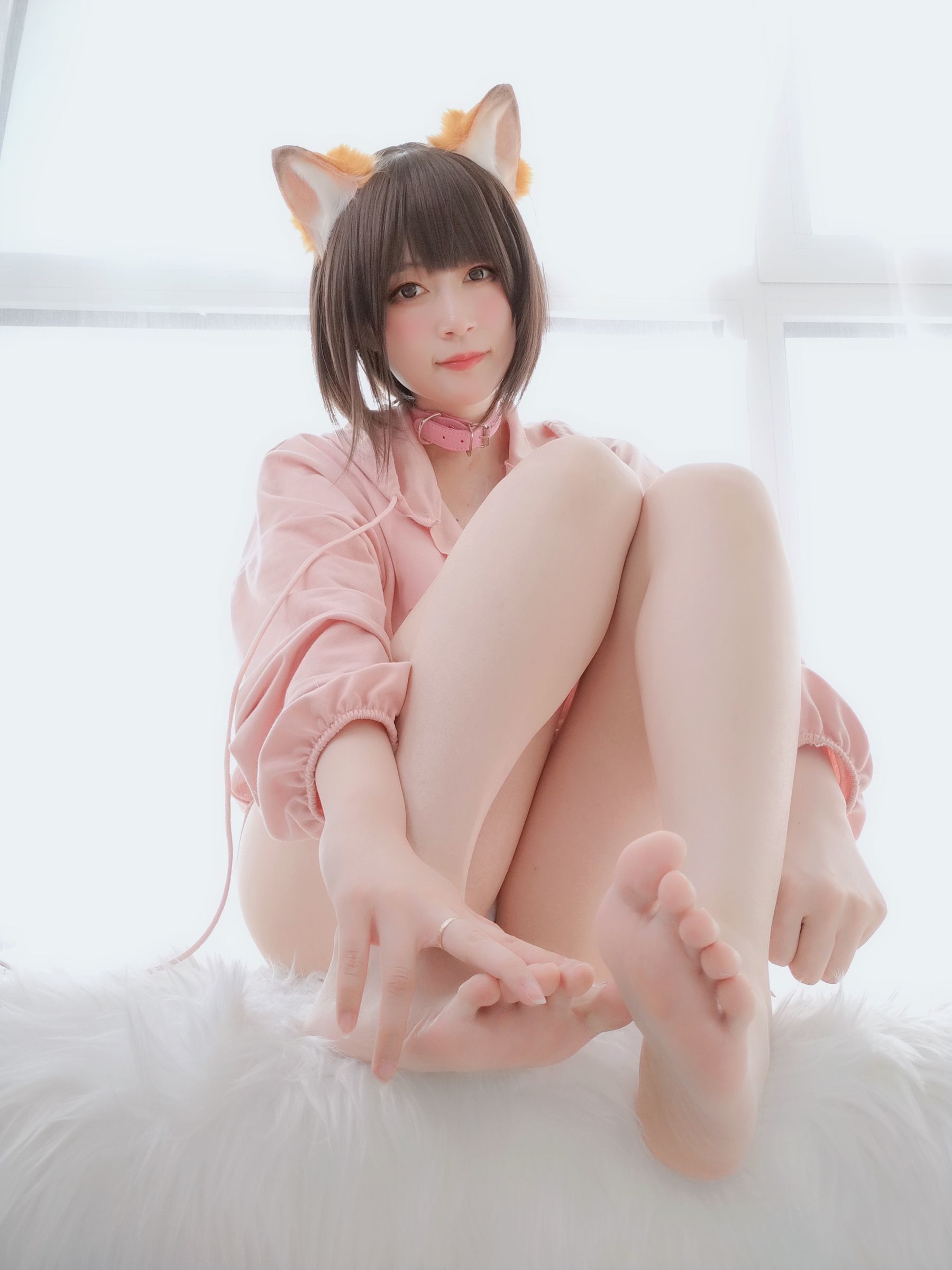 COS Phúc lợi] Coser Cô Bạc - Cáo Hồng
