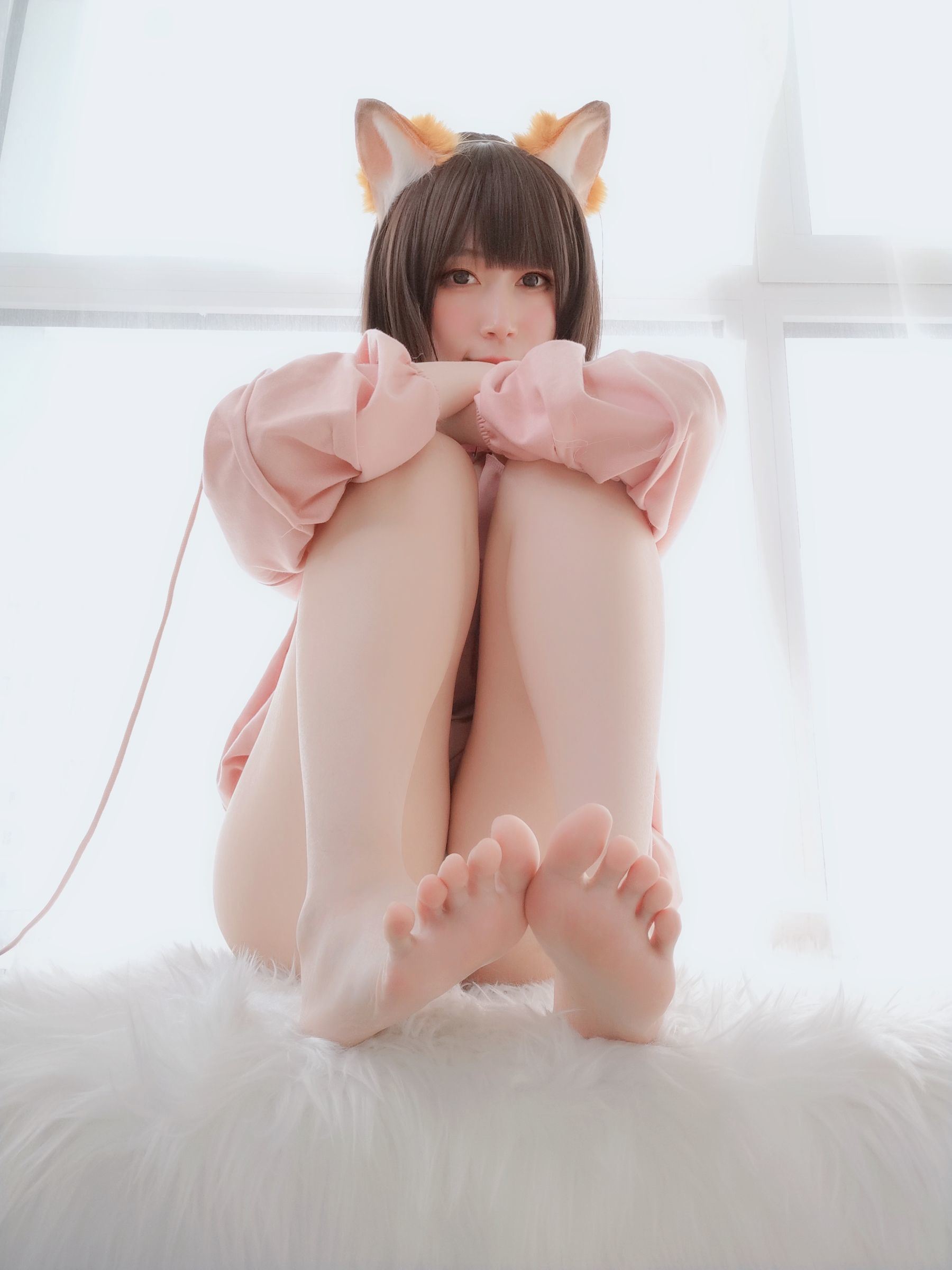 COS Phúc lợi] Coser Cô Bạc - Cáo Hồng