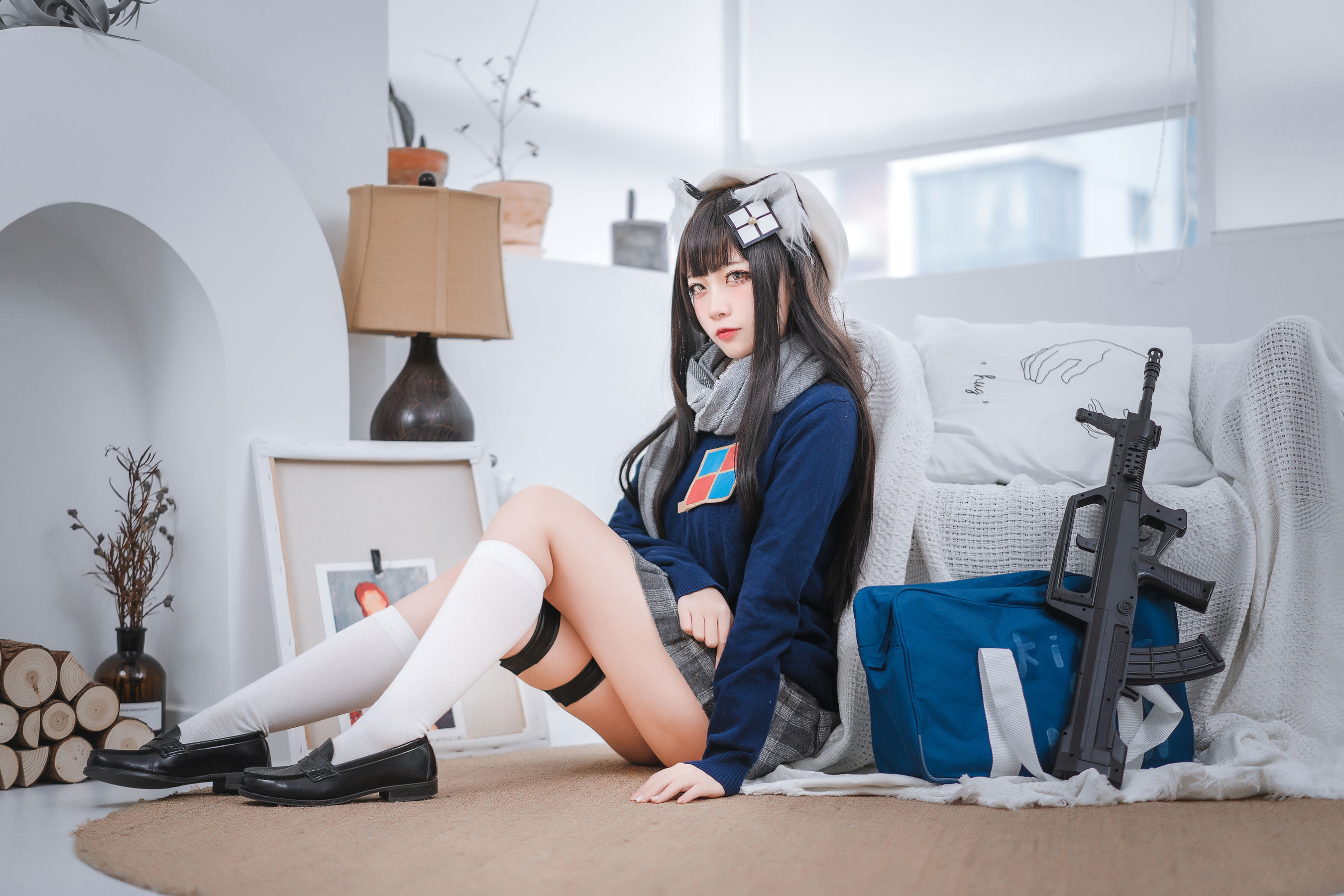 COS福利] 人氣 Coser 二佐 Nisa - 95 式 JK