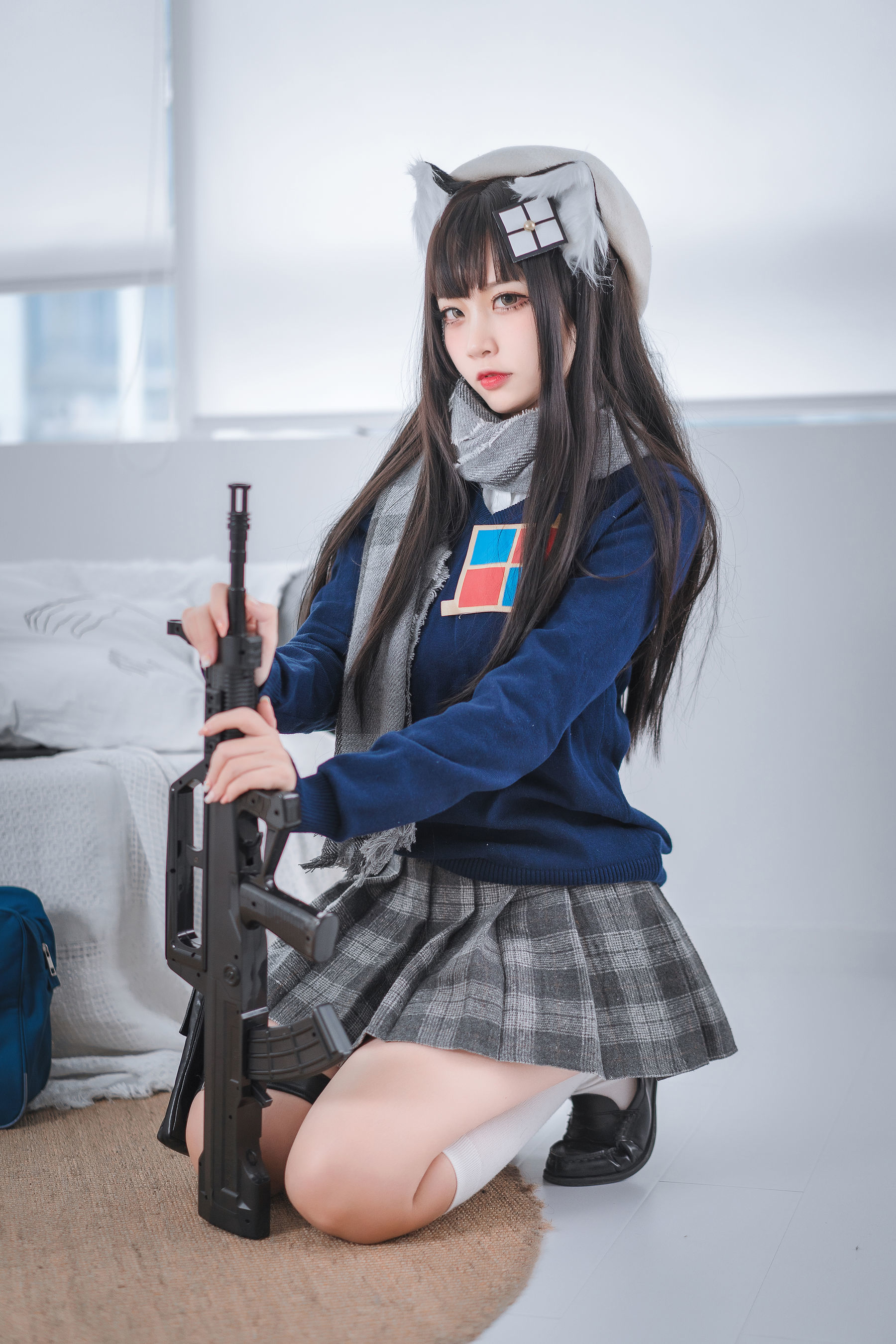 COS福利] 人氣 Coser 二佐 Nisa - 95 式 JK