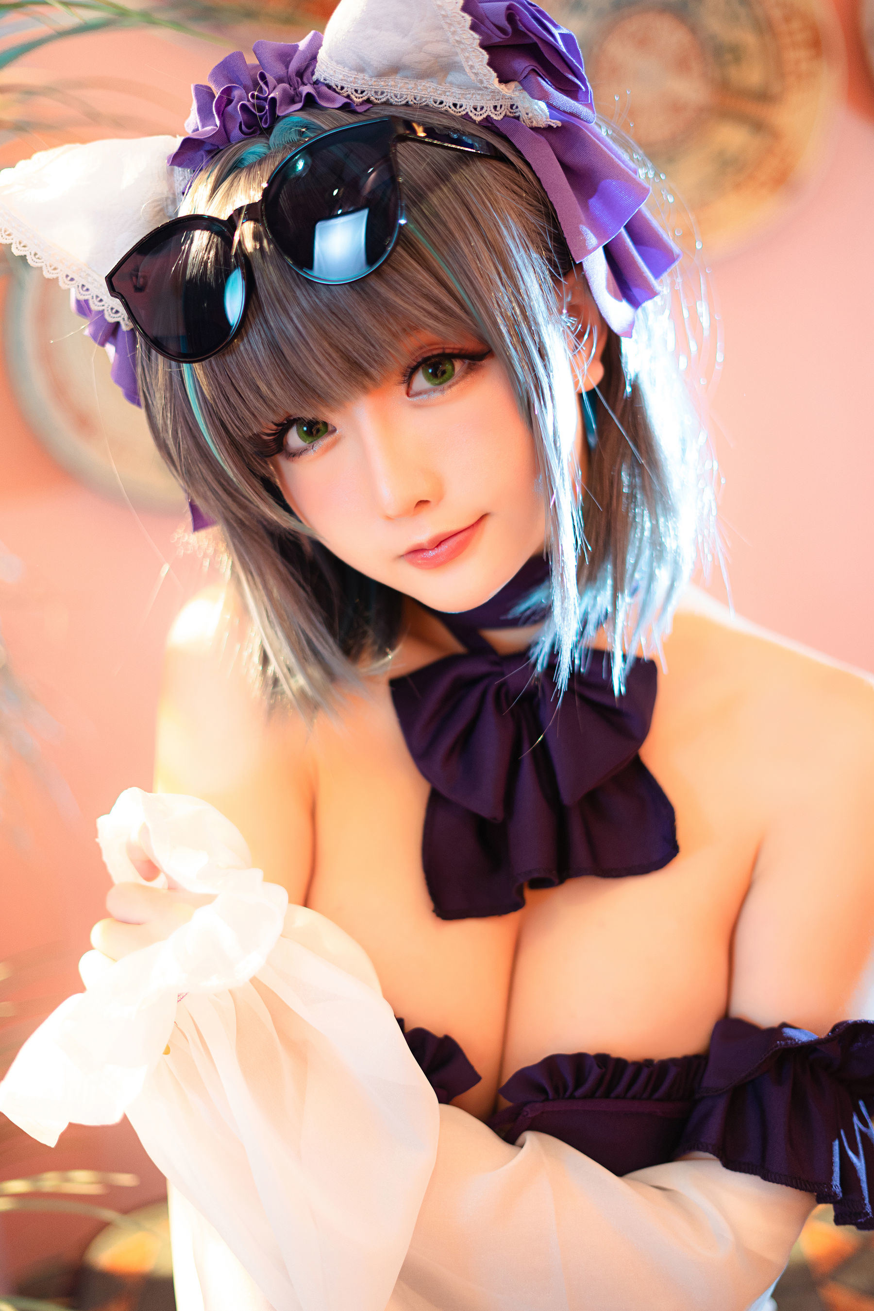 COS Phúc lợi] Coser tiểu thư Tinh Chi Chi Chi - R-Maid《Cheshire Đồ bơi》