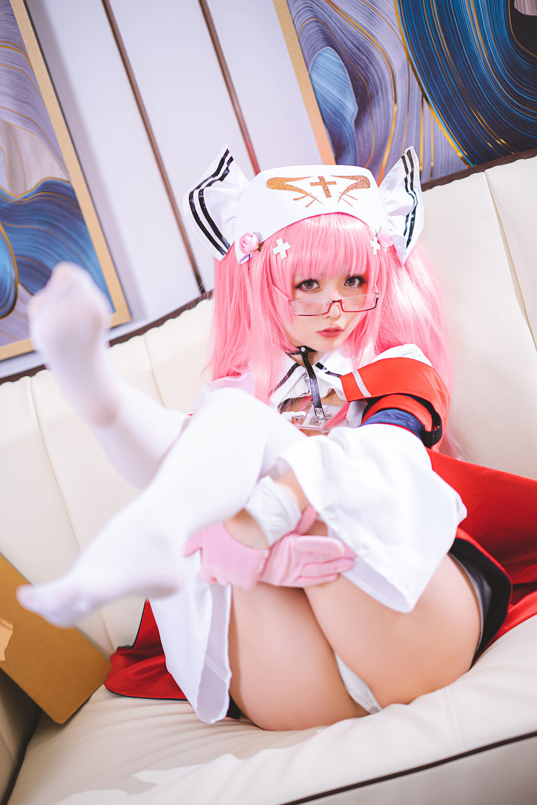 COS Welfare] Cosplayer Miss Xing Zhi Chi Chi - R-Maid 'Perseus Nurse'