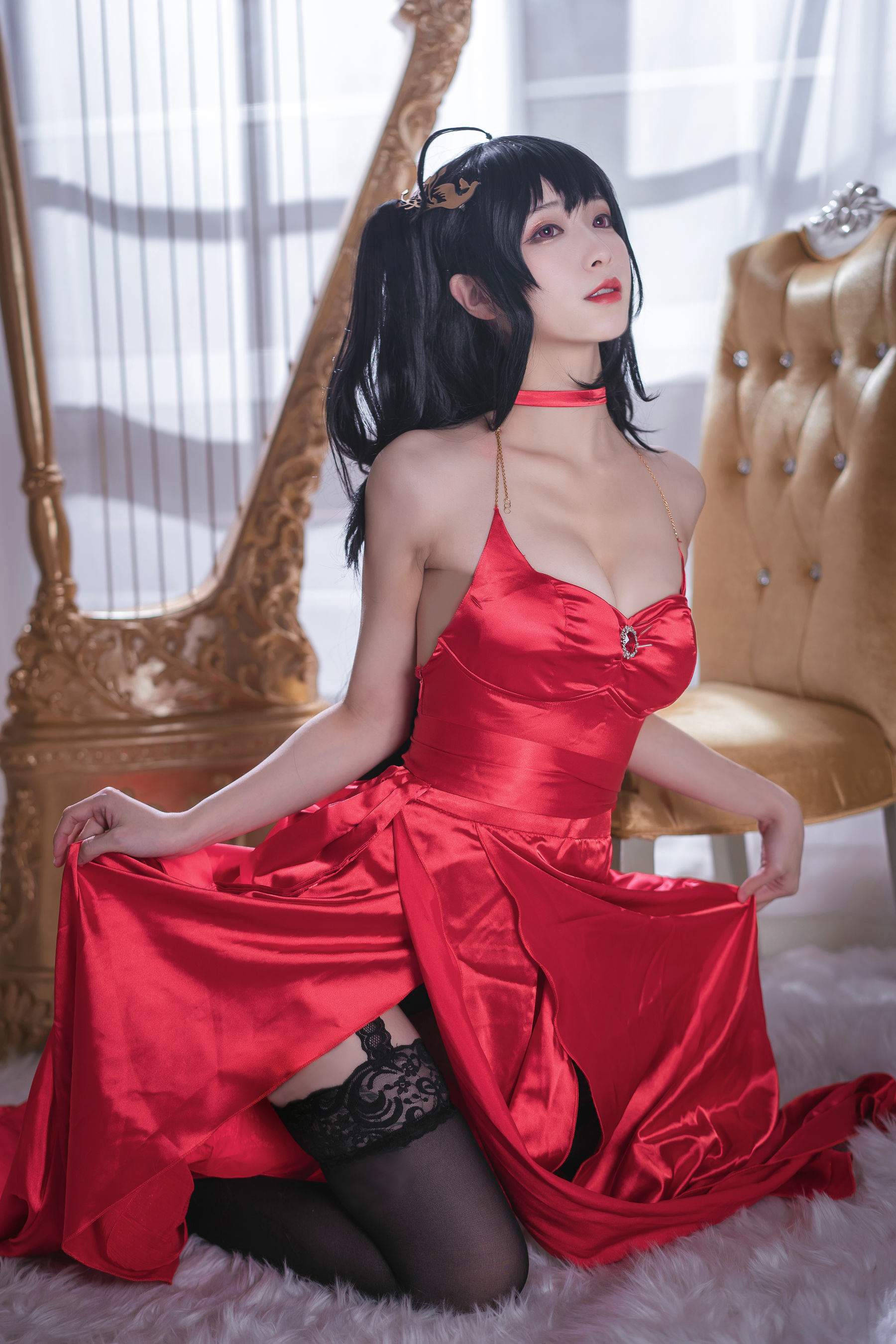 COS Phúc lợi] Blogger Anime Teppanyaki Quỷ Vũ w - Quả Táo Độc