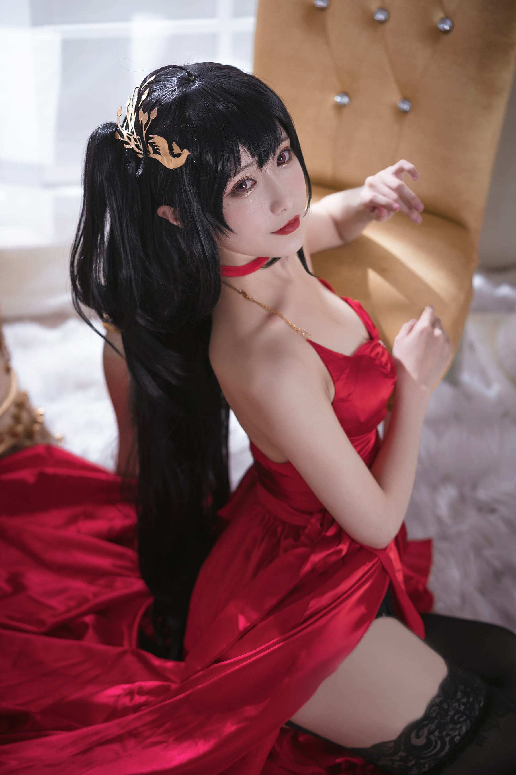 COS Phúc lợi] Blogger Anime Teppanyaki Quỷ Vũ w - Quả Táo Độc
