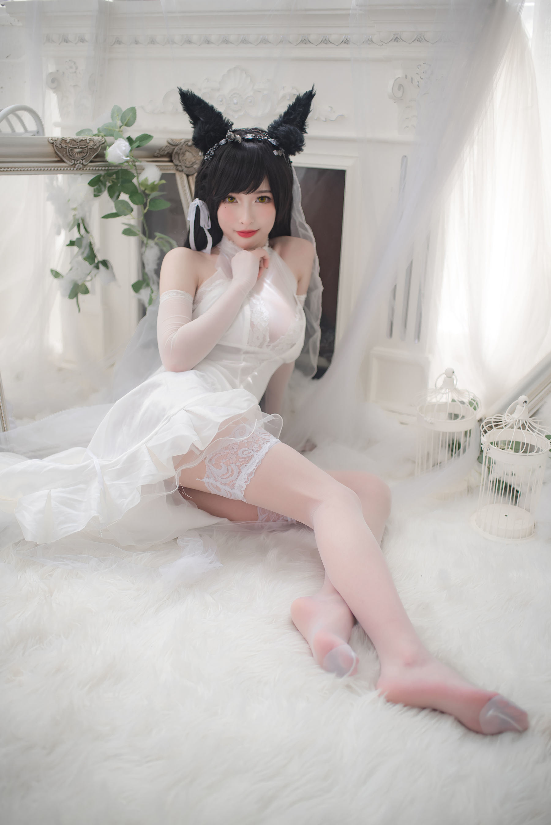 COS Phúc Lợi] Người Đẹp Shimizu Yuno - Atago Áo Cưới