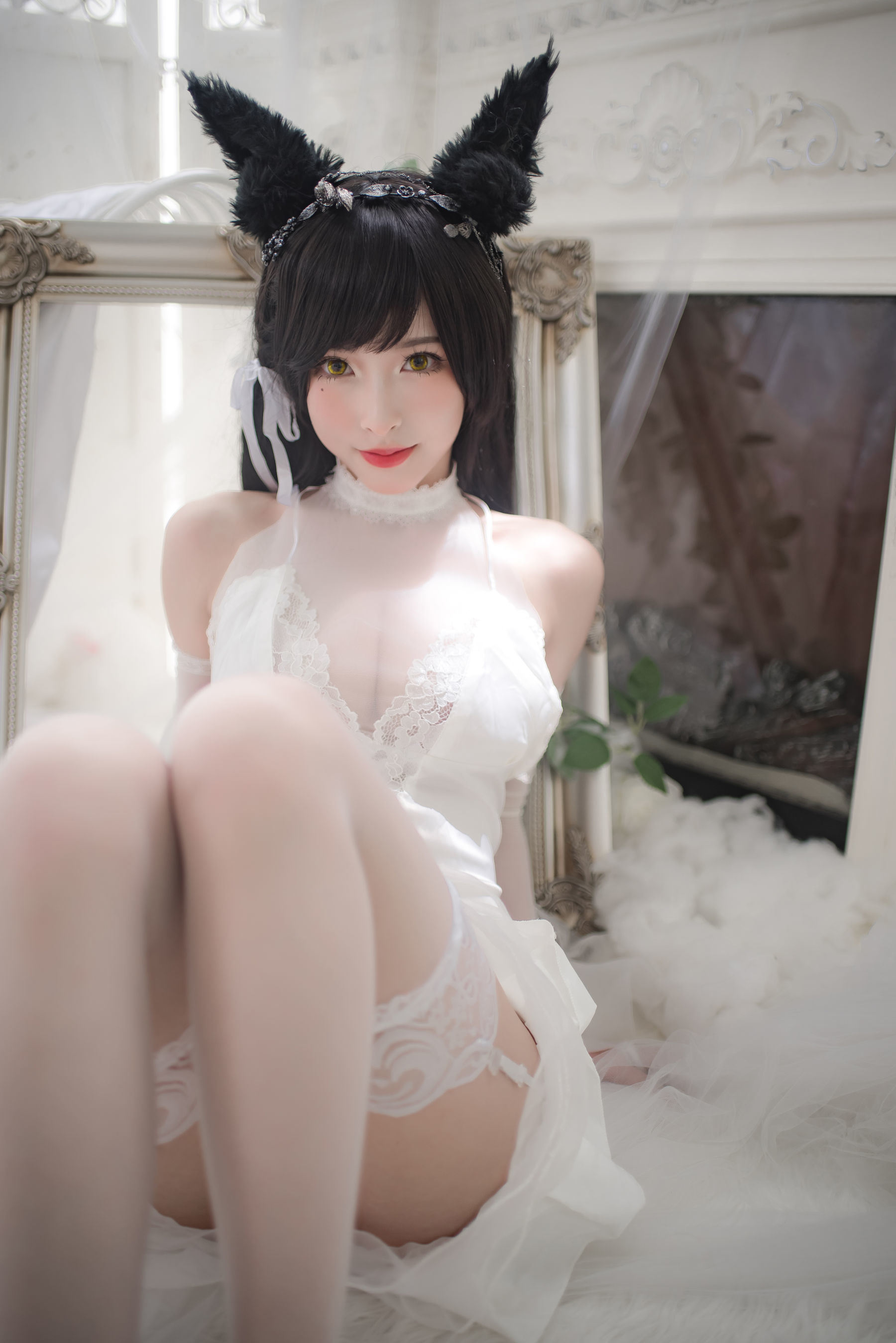 COS Phúc Lợi] Người Đẹp Shimizu Yuno - Atago Áo Cưới