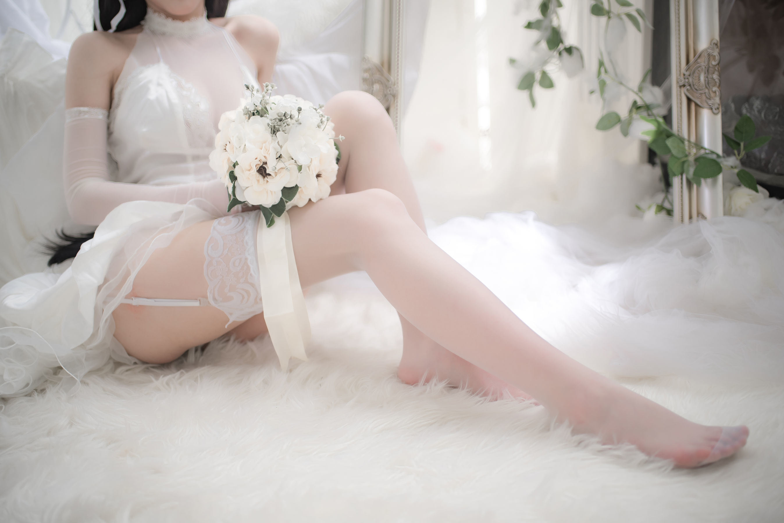 COS 福利] 絶世の美女 清水由乃 - 愛宕 ウェディングドレス