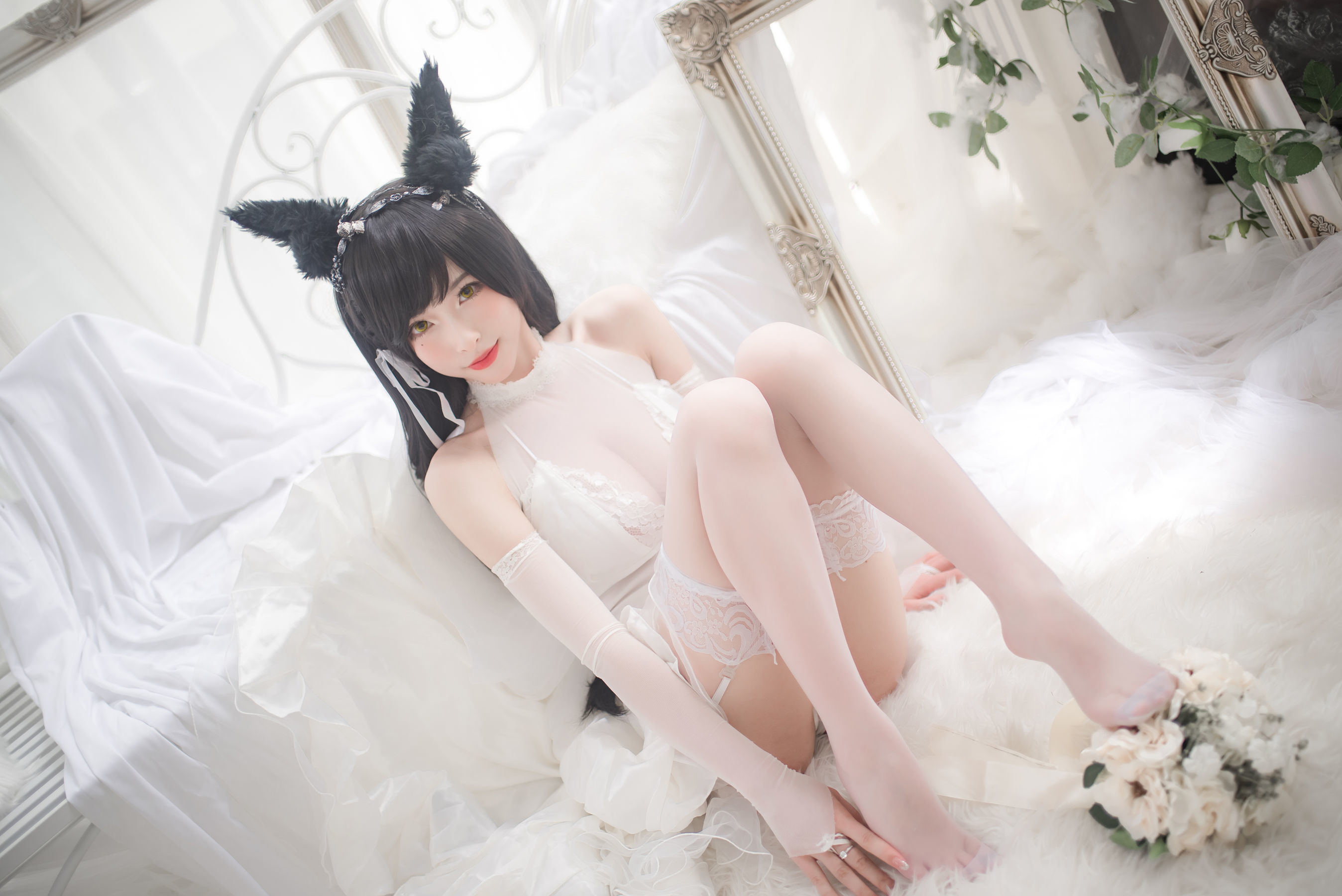 COS 福利] 絶世の美女 清水由乃 - 愛宕 ウェディングドレス