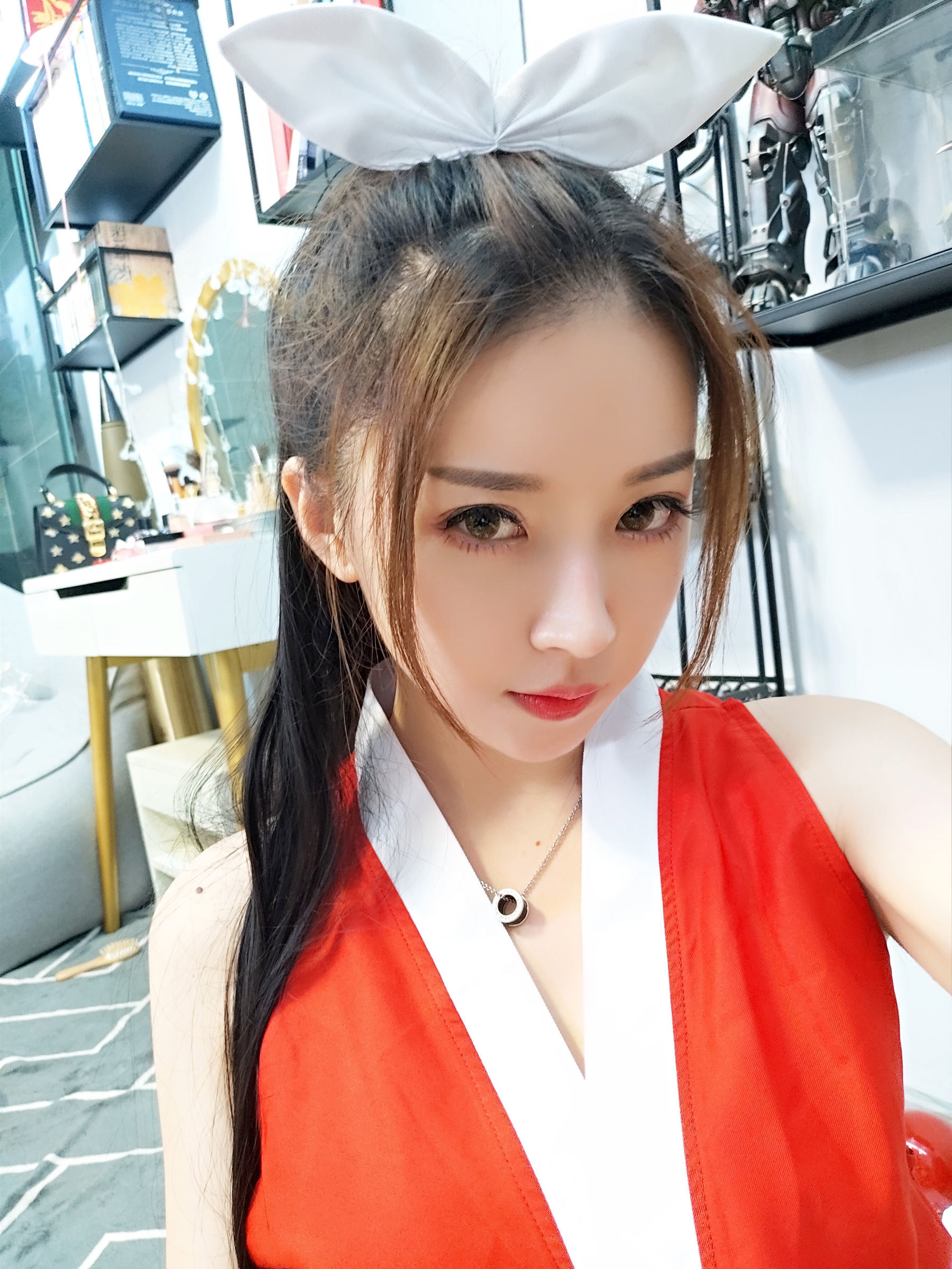COS福利] 斗魚主播小女巫露娜 - 不知火舞