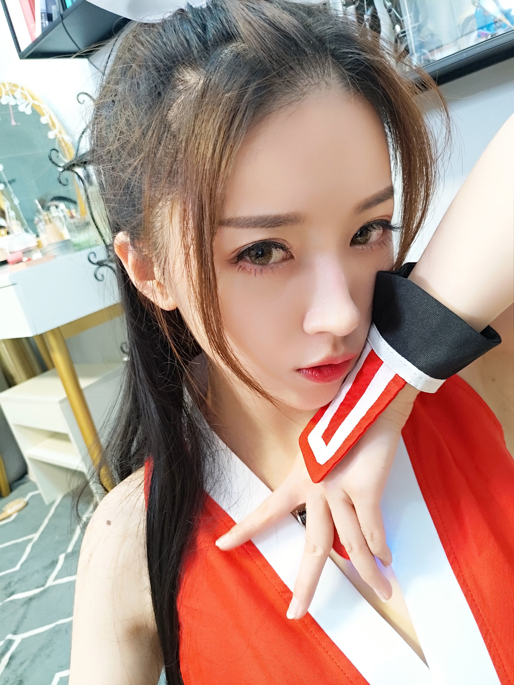 COS福利] 斗魚主播小女巫露娜 - 不知火舞